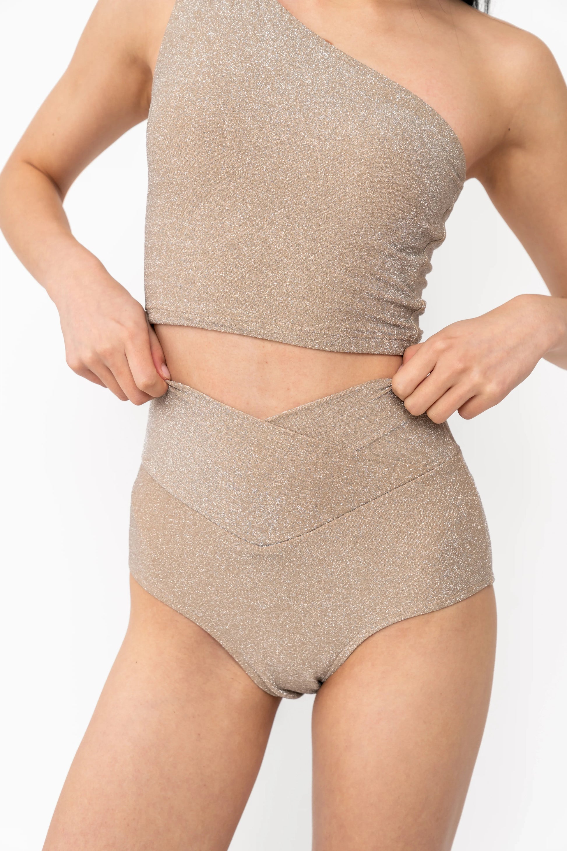  Vacationer Bottom | Champagne Shimmer