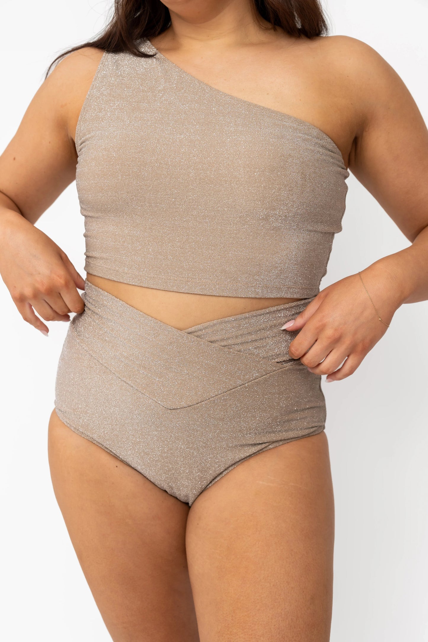  Vacationer Bottom | Champagne Shimmer