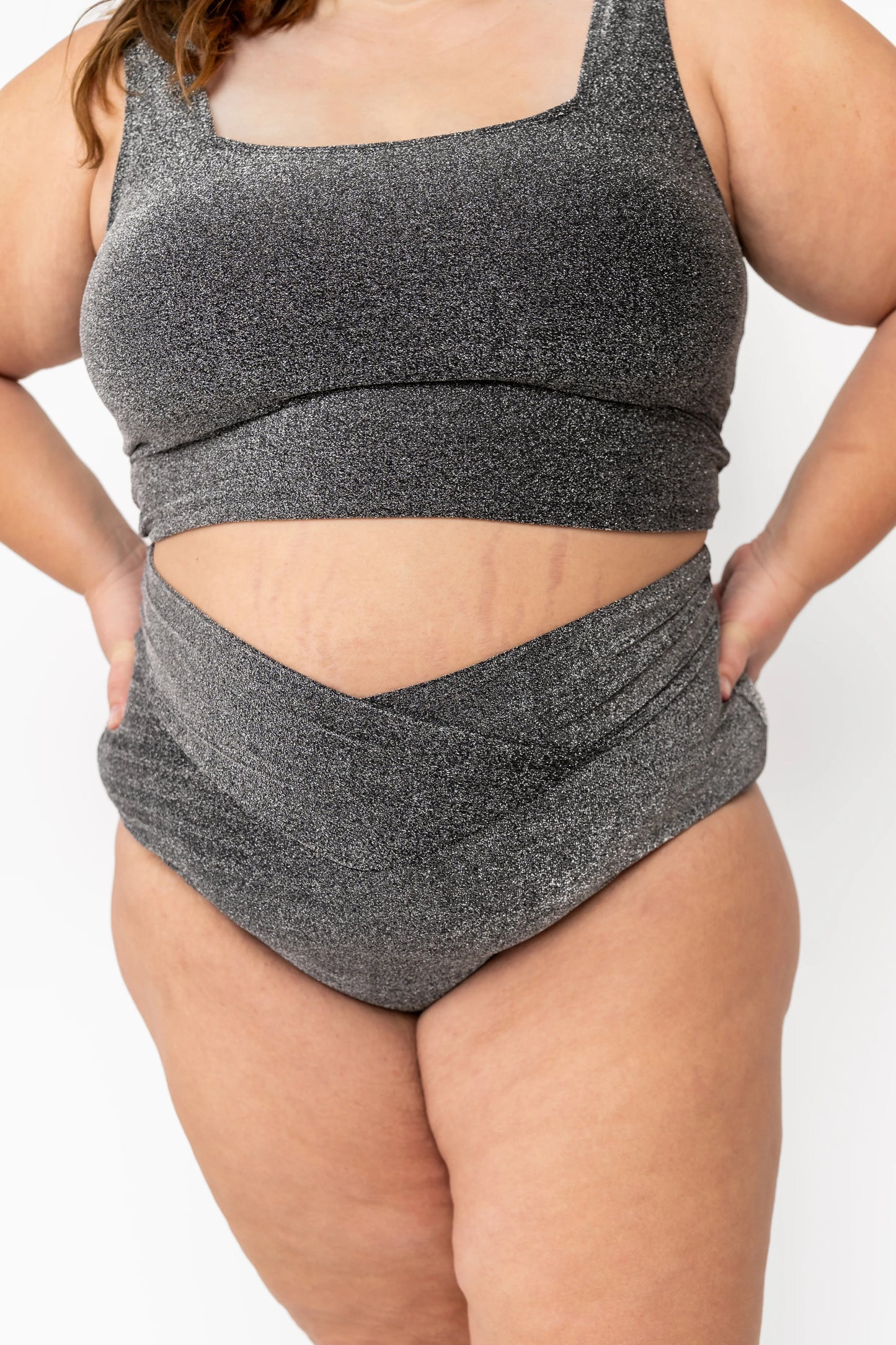  Vacationer Bottom | Black Shimmer