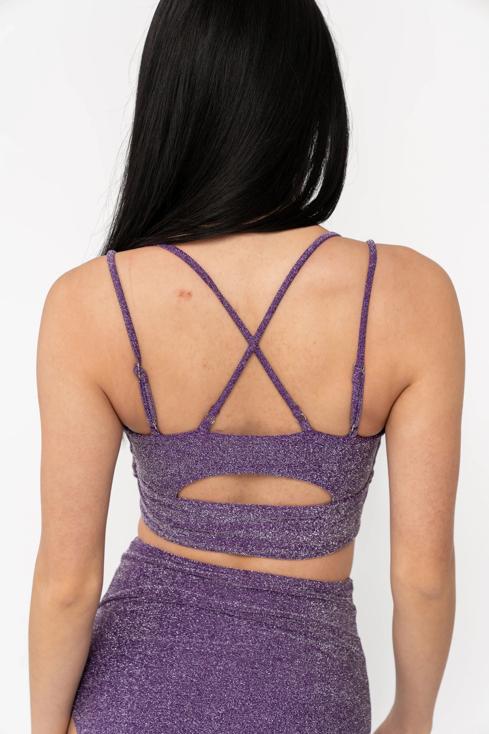  Destination Top | Purple Shimmer