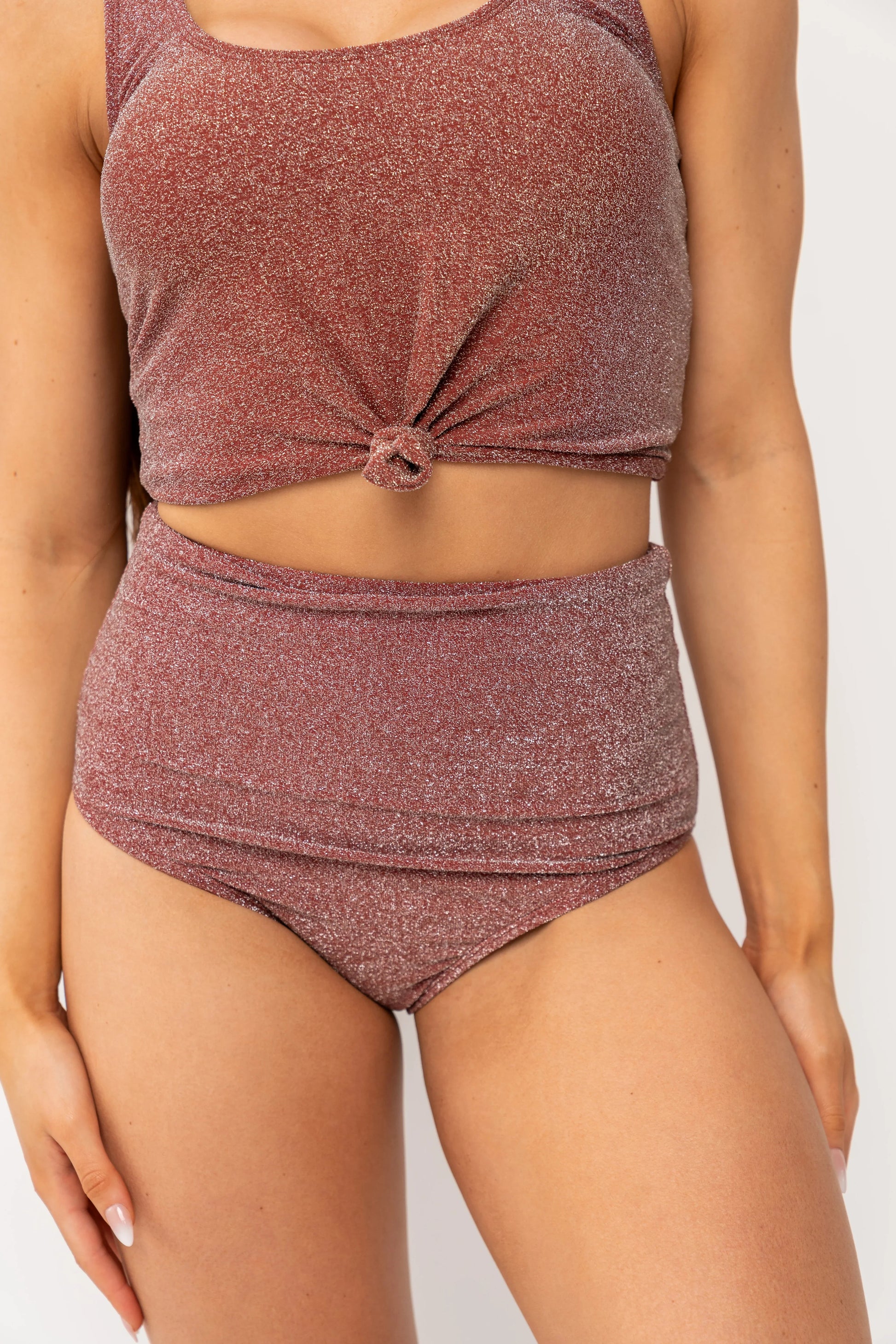 Wave Bottom | Cranberry Shimmer