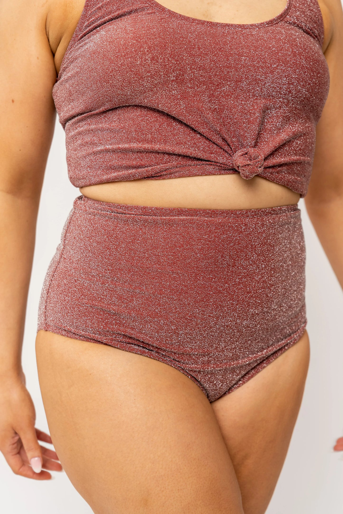  Wave Bottom | Cranberry Shimmer