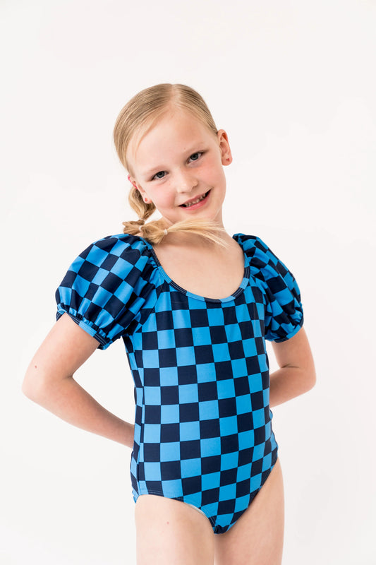  Mini Pura Vida One Piece | Blue Check