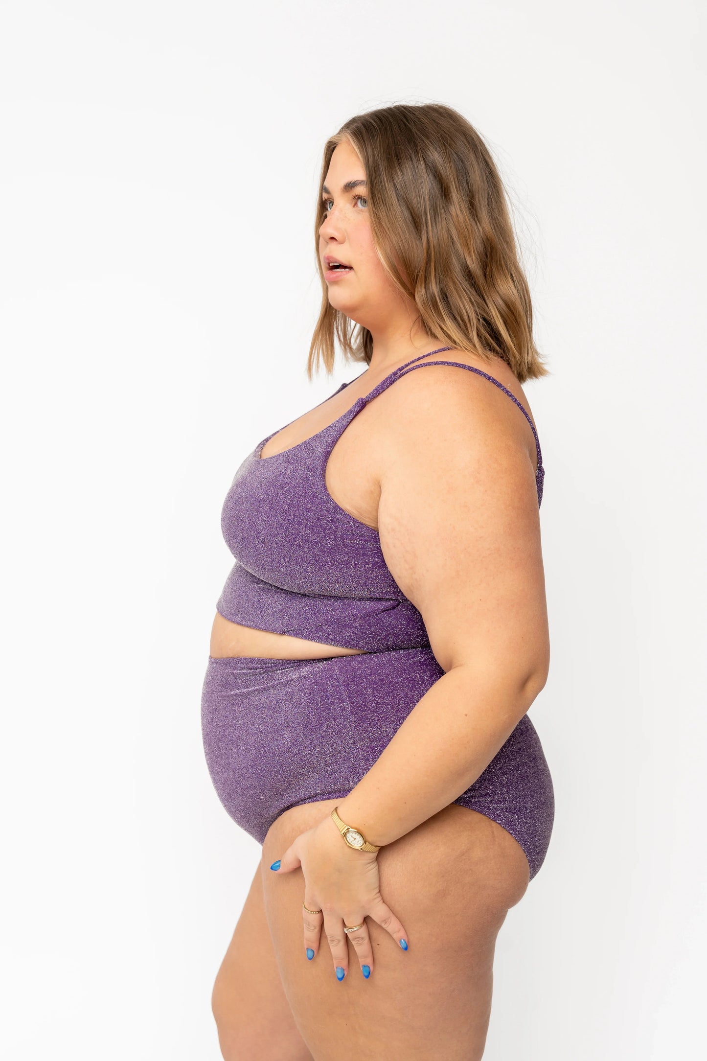  Destination Top | Purple Shimmer