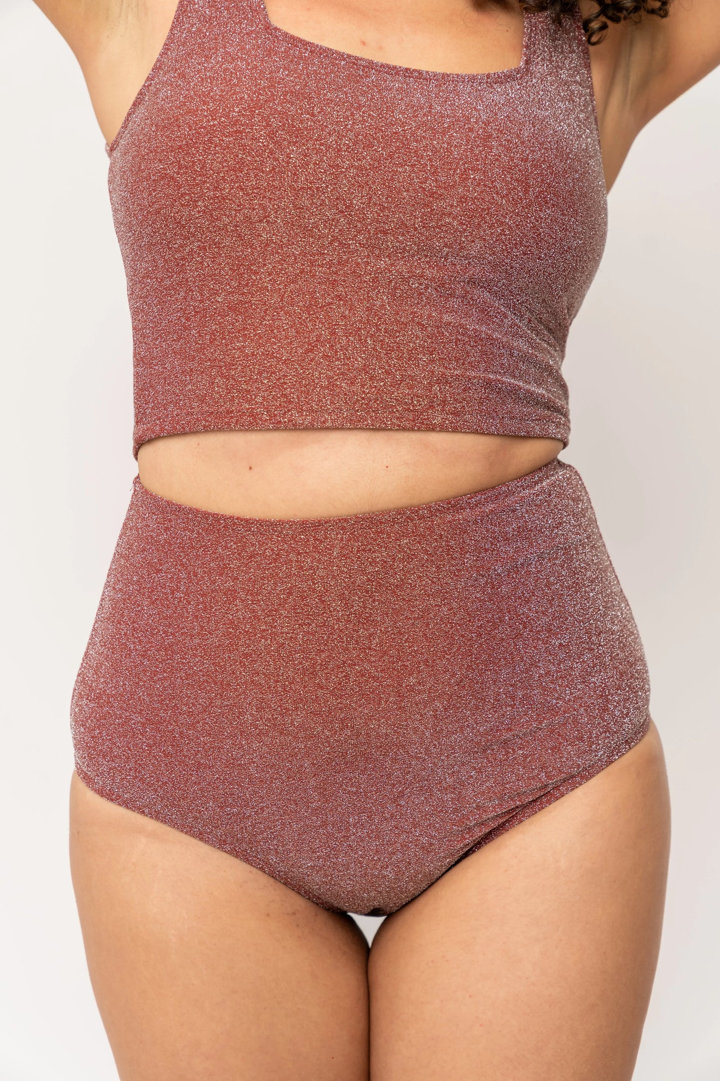  Wave Bottom | Cranberry Shimmer