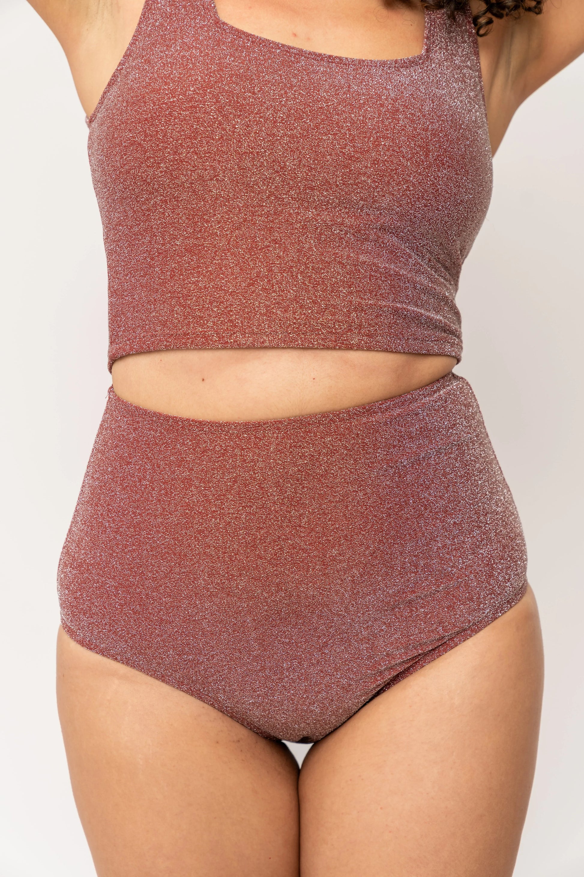  Wave Bottom | Cranberry Shimmer