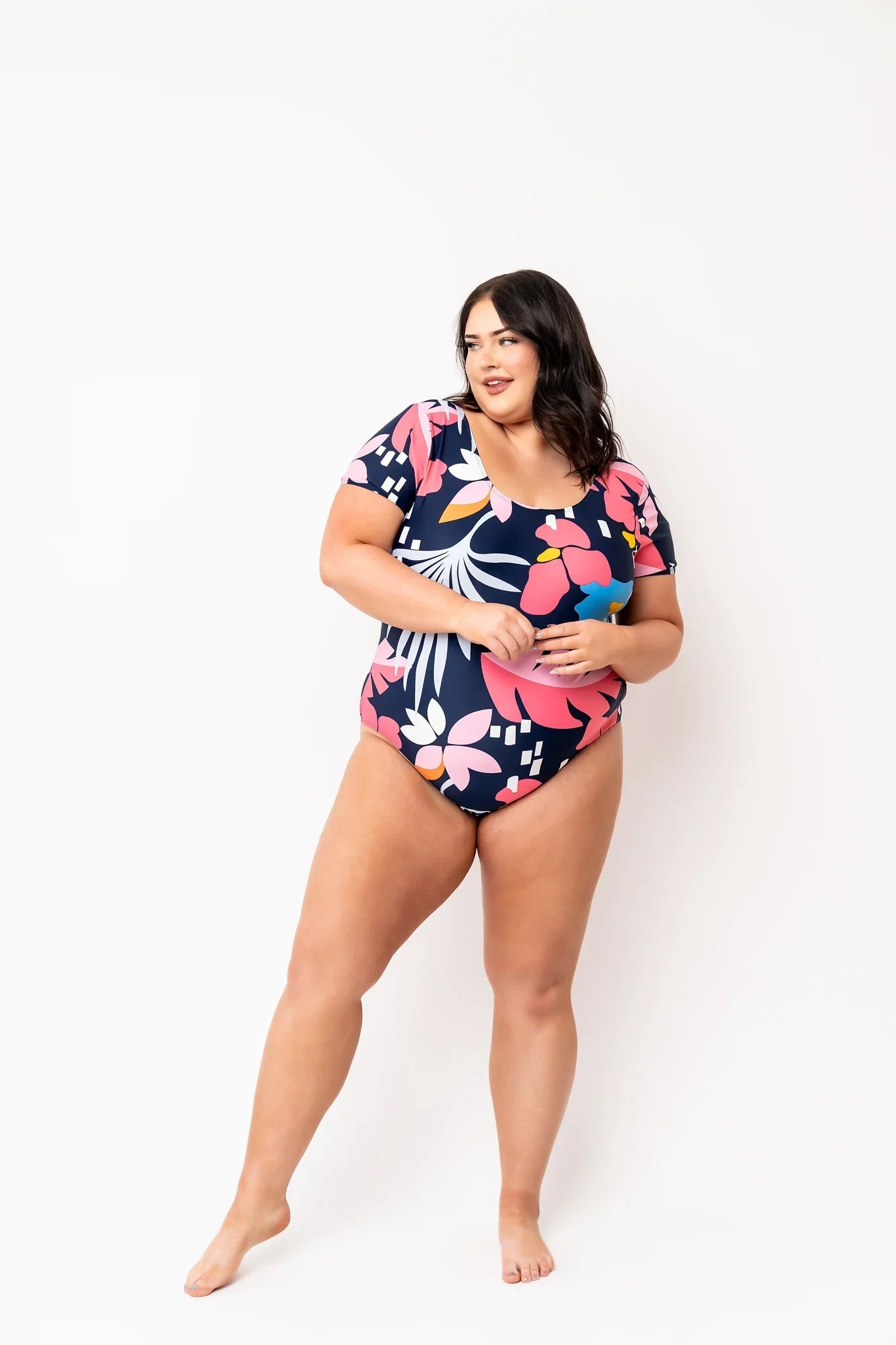  Kirra One Piece | Blue Wave Floral