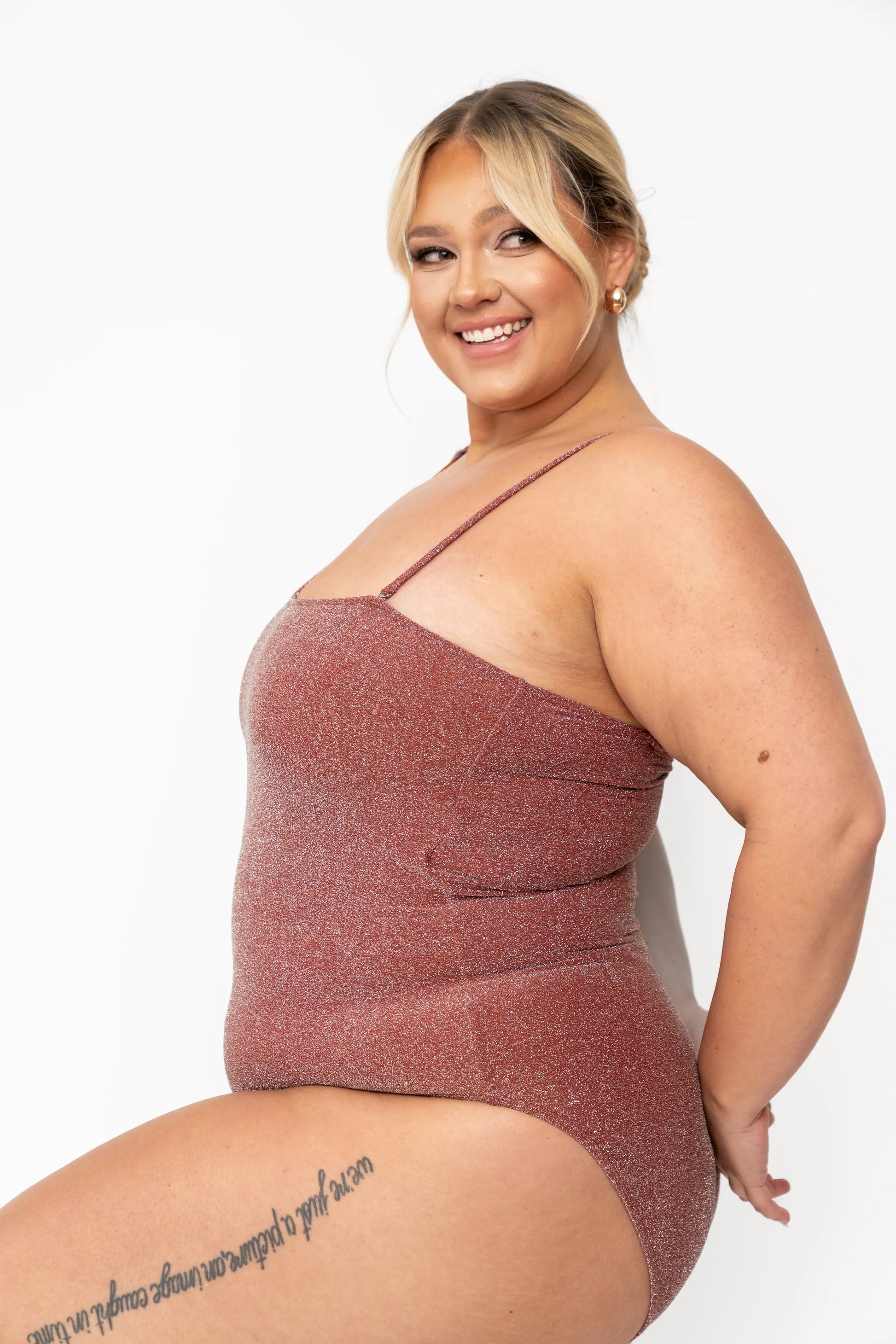  Ripple One Piece | Cranberry Shimmer