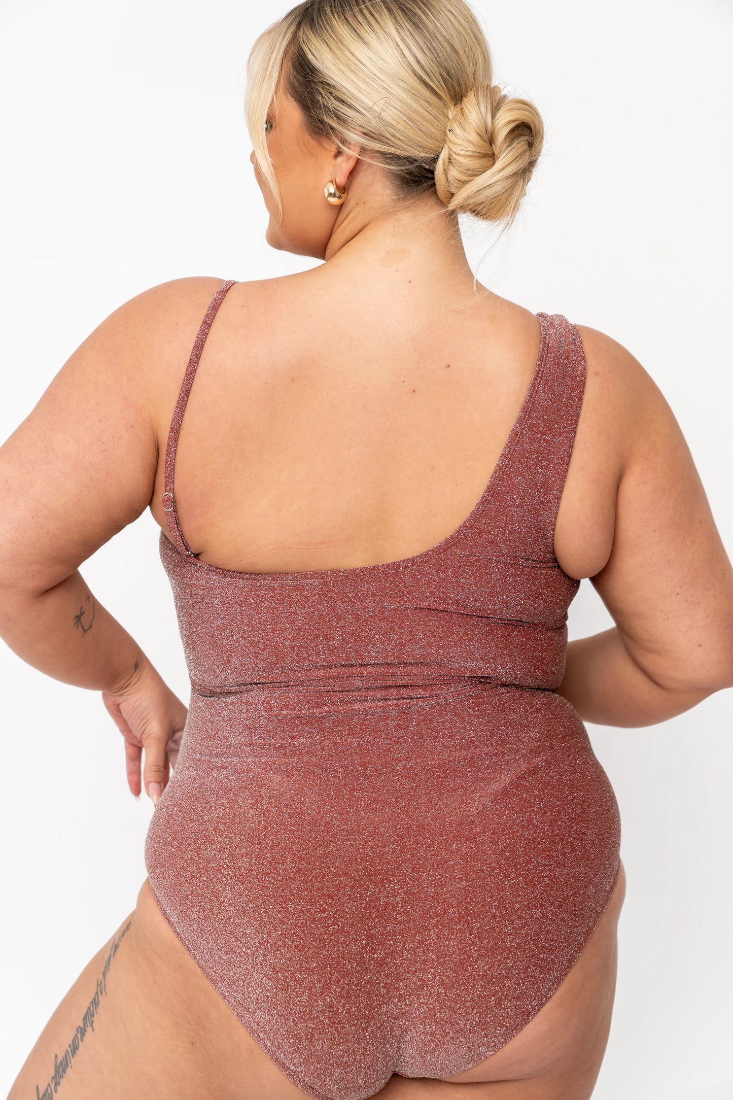  Ripple One Piece | Cranberry Shimmer