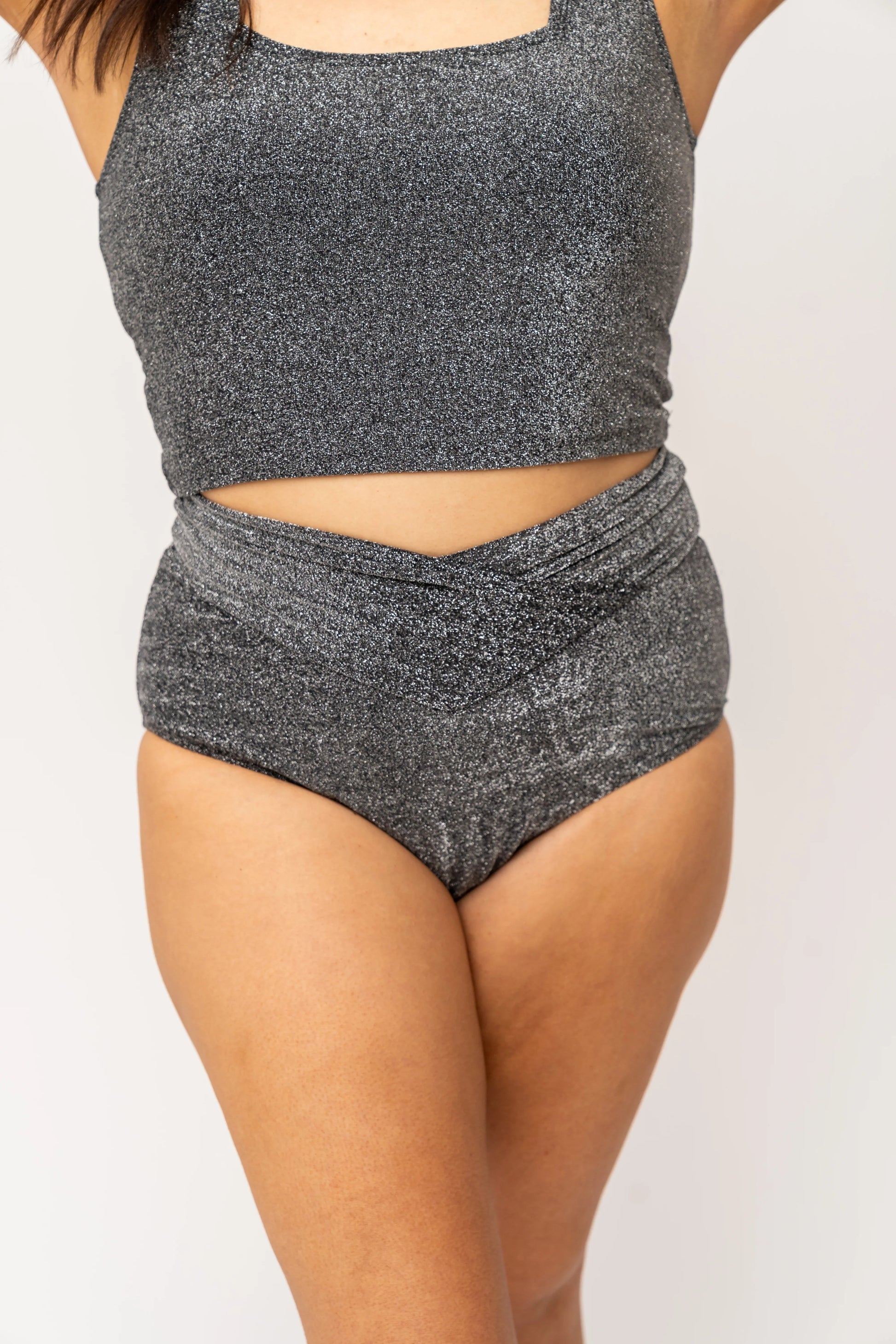  Vacationer Bottom | Black Shimmer