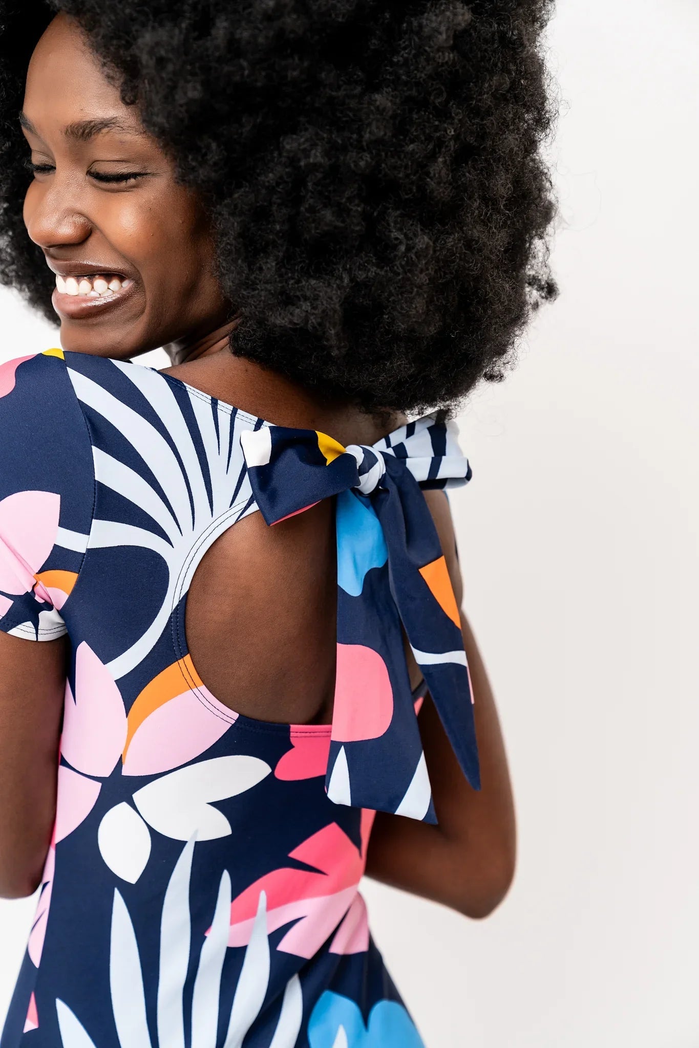  Kirra One Piece | Blue Wave Floral