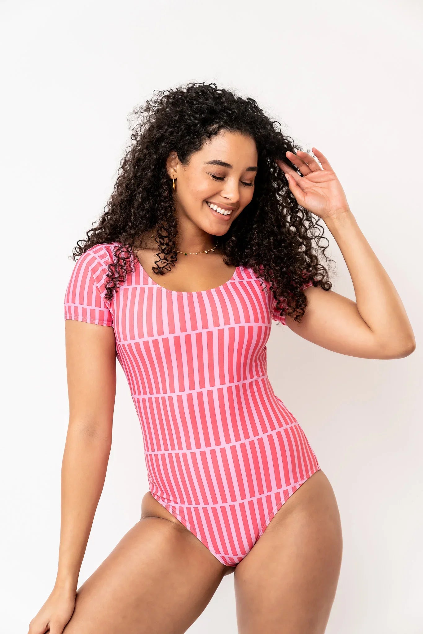  Kirra One Piece | Pink Stripe