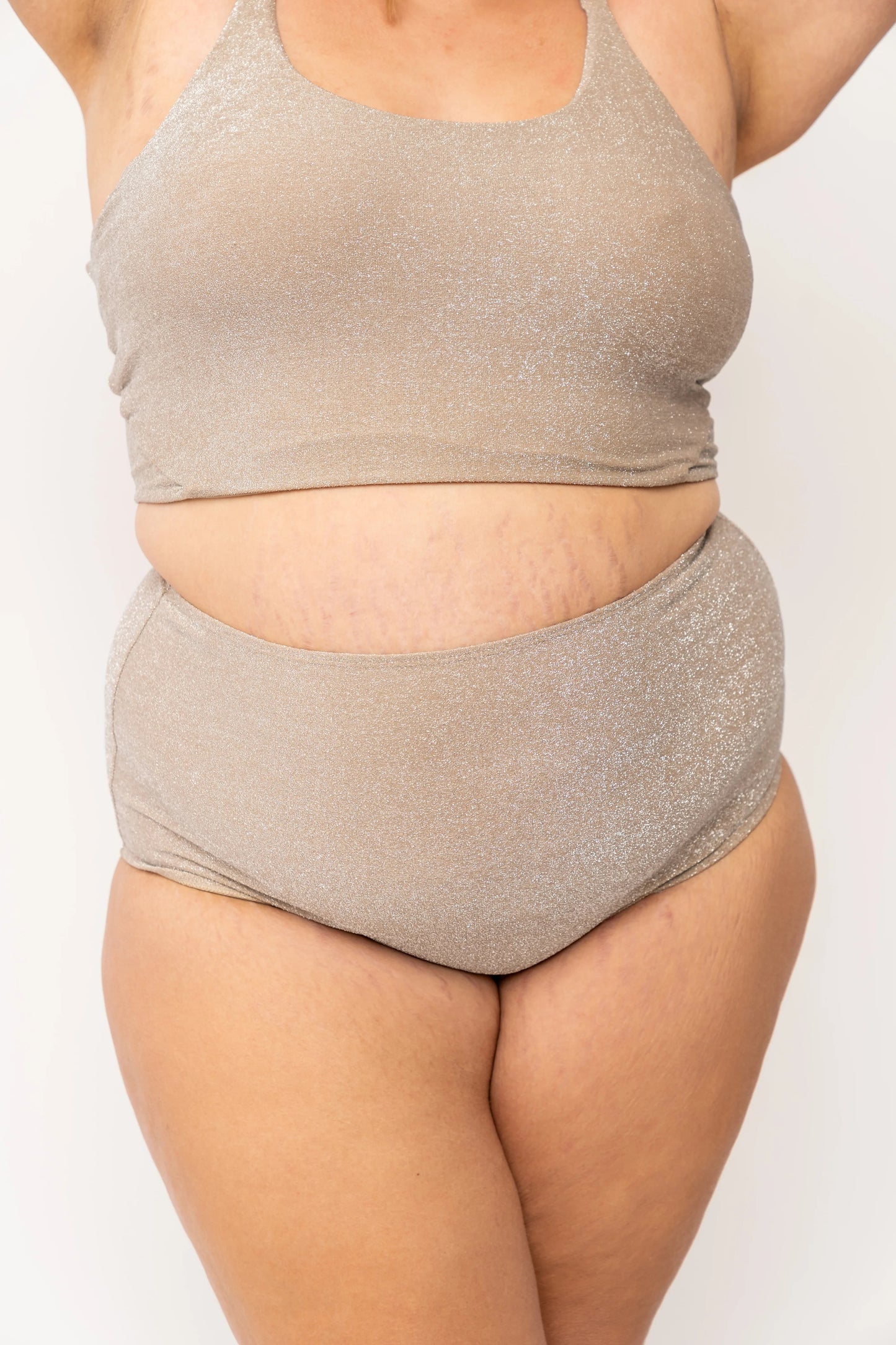  Wave Bottom | Champagne Shimmer