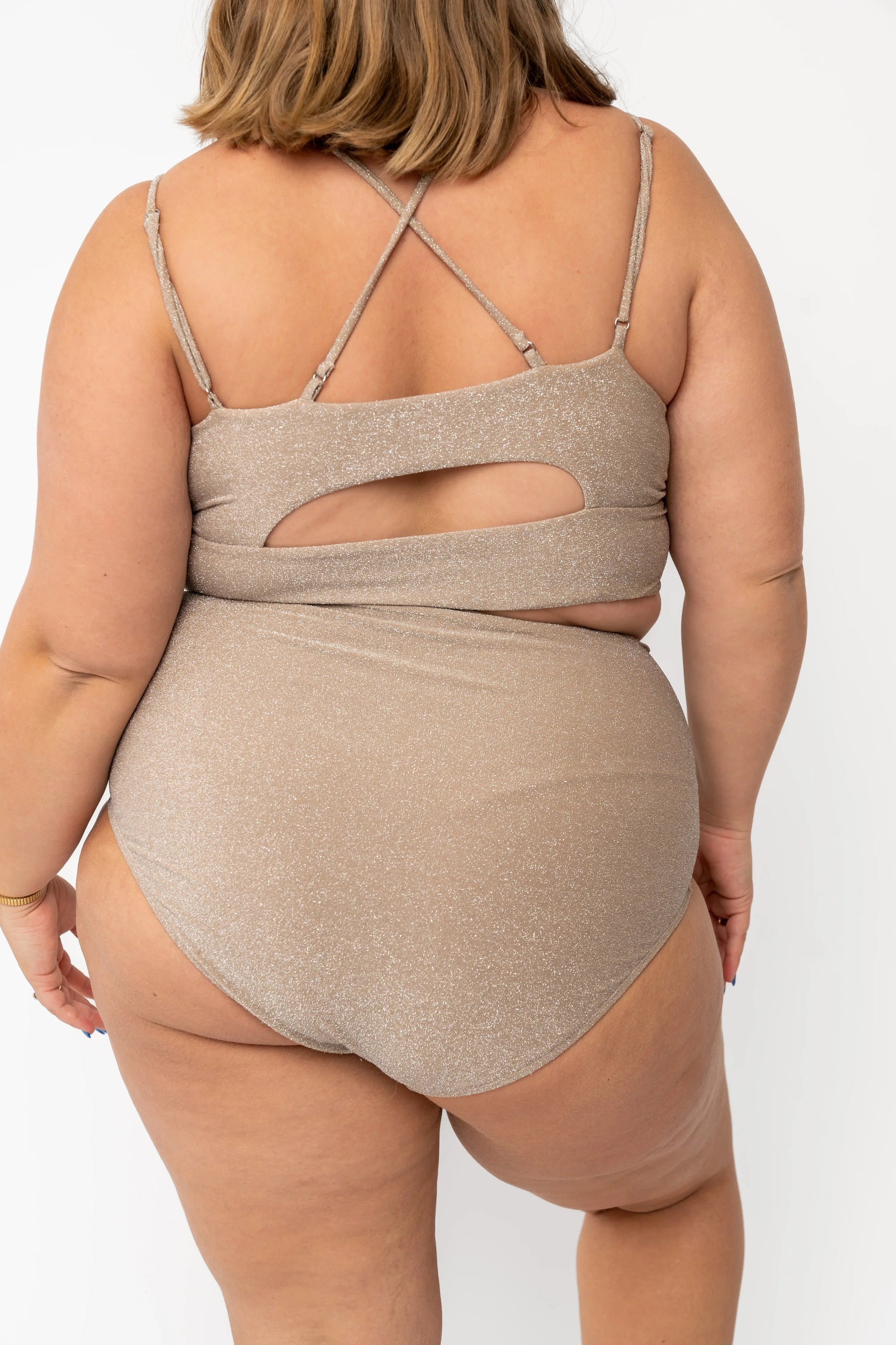  Wave Bottom | Champagne Shimmer