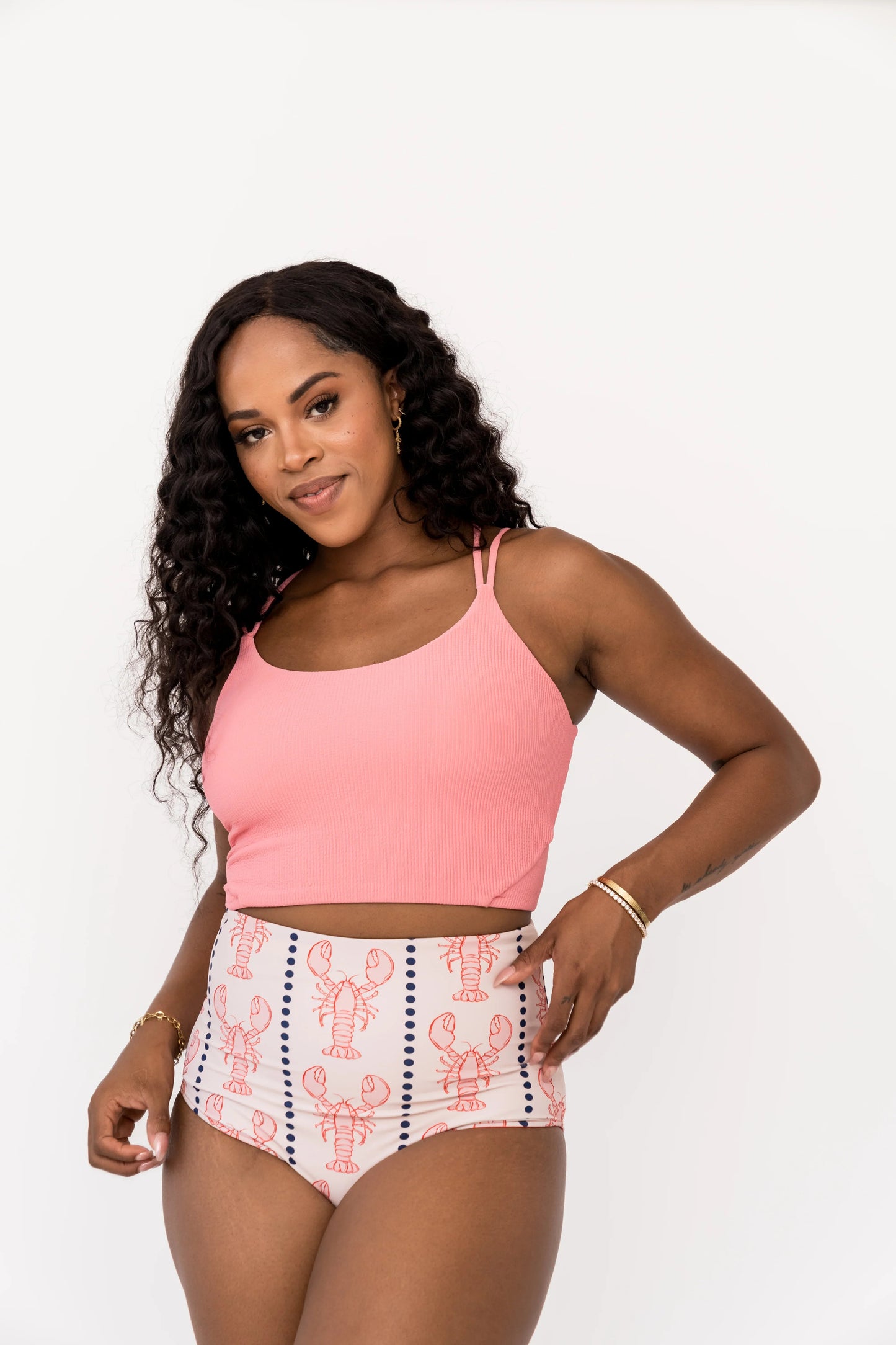  Leisure Reversible Bottom | Nautical Red Lobster