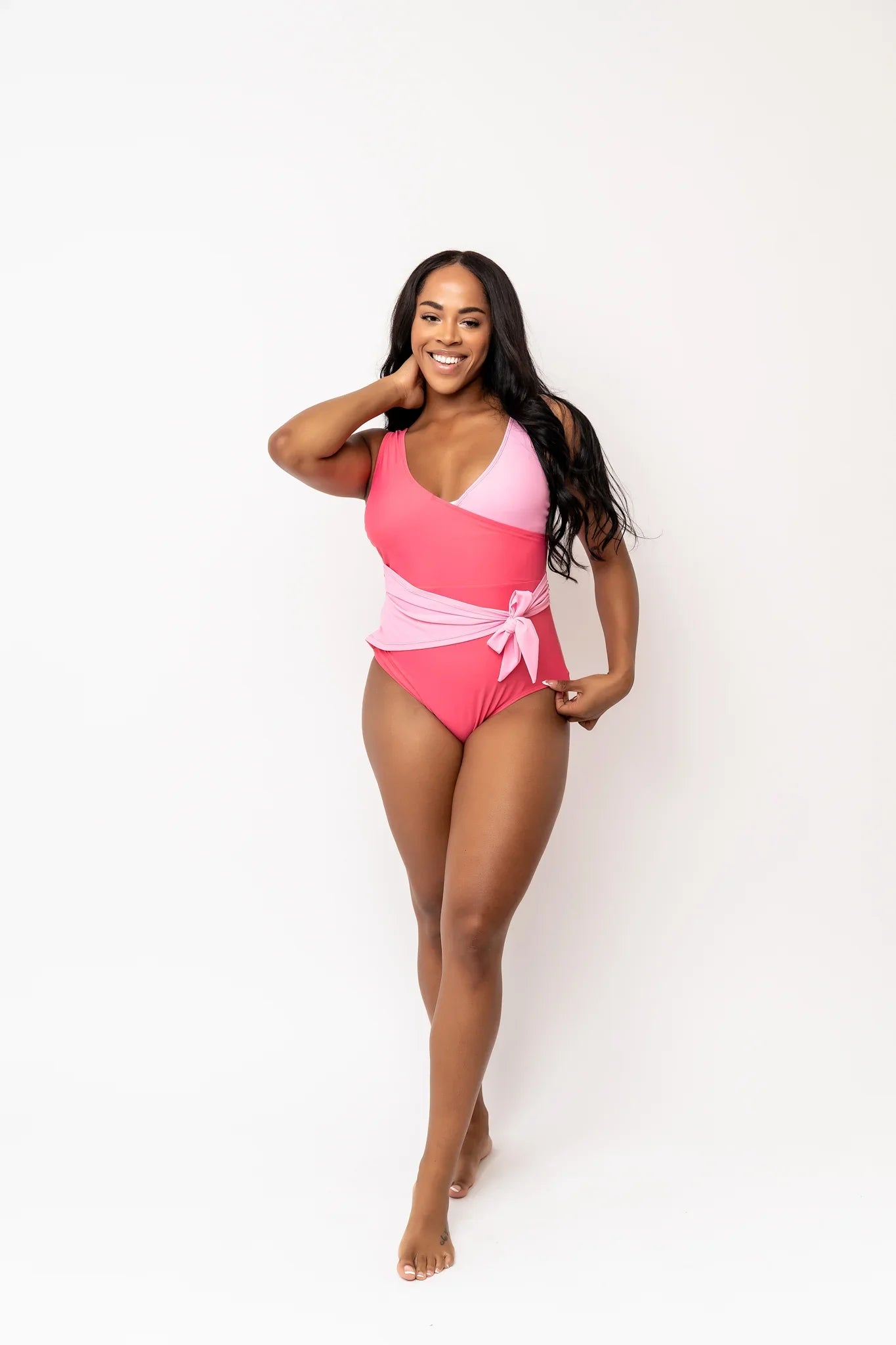  Palm Beach One Piece | Coral Crush