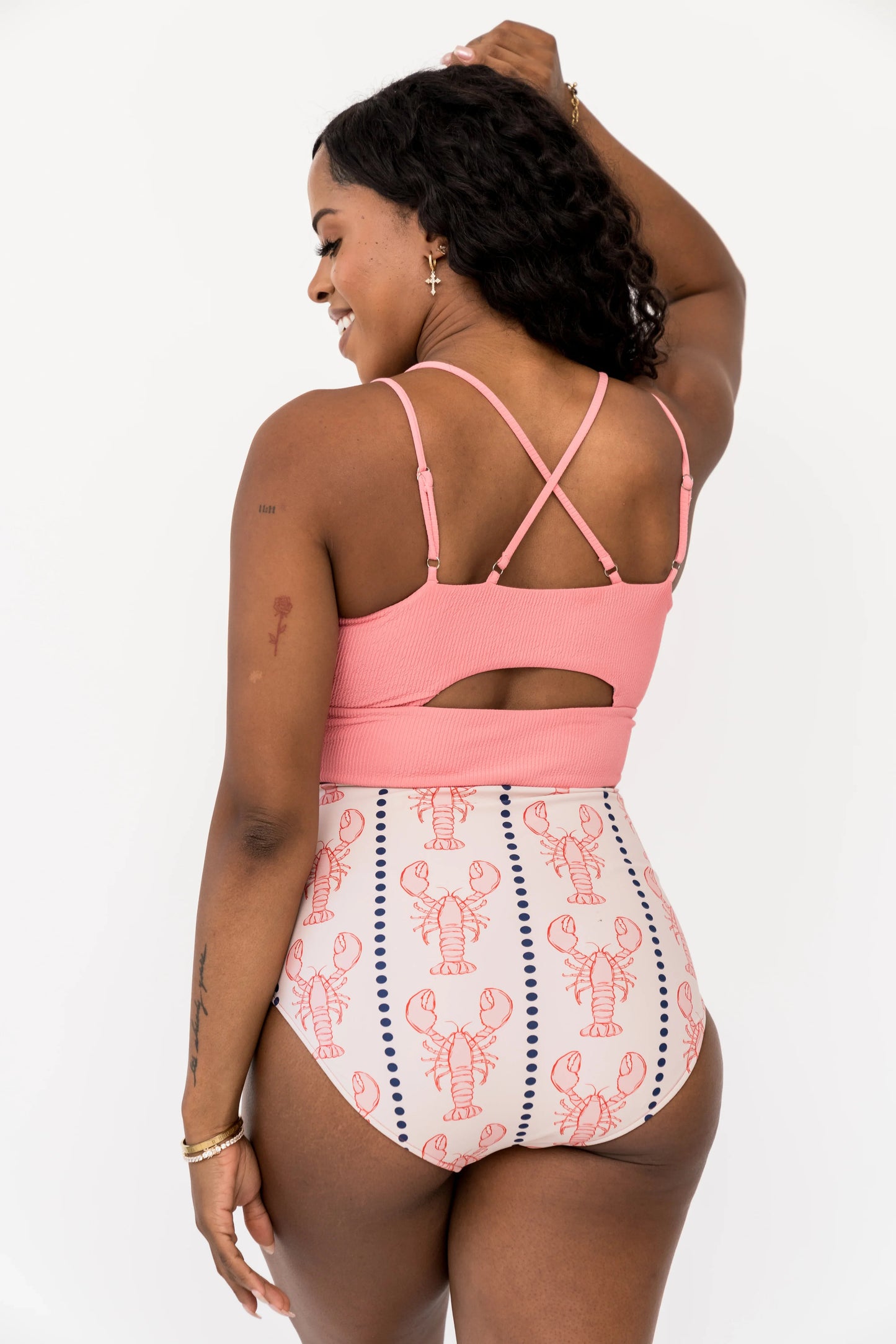  Leisure Reversible Bottom | Nautical Red Lobster
