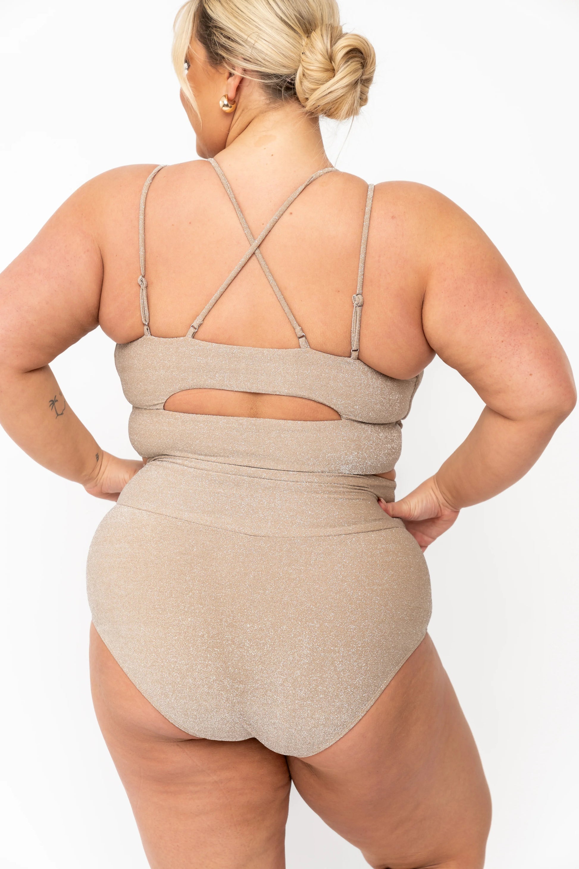 Vacationer Bottom | Champagne Shimmer