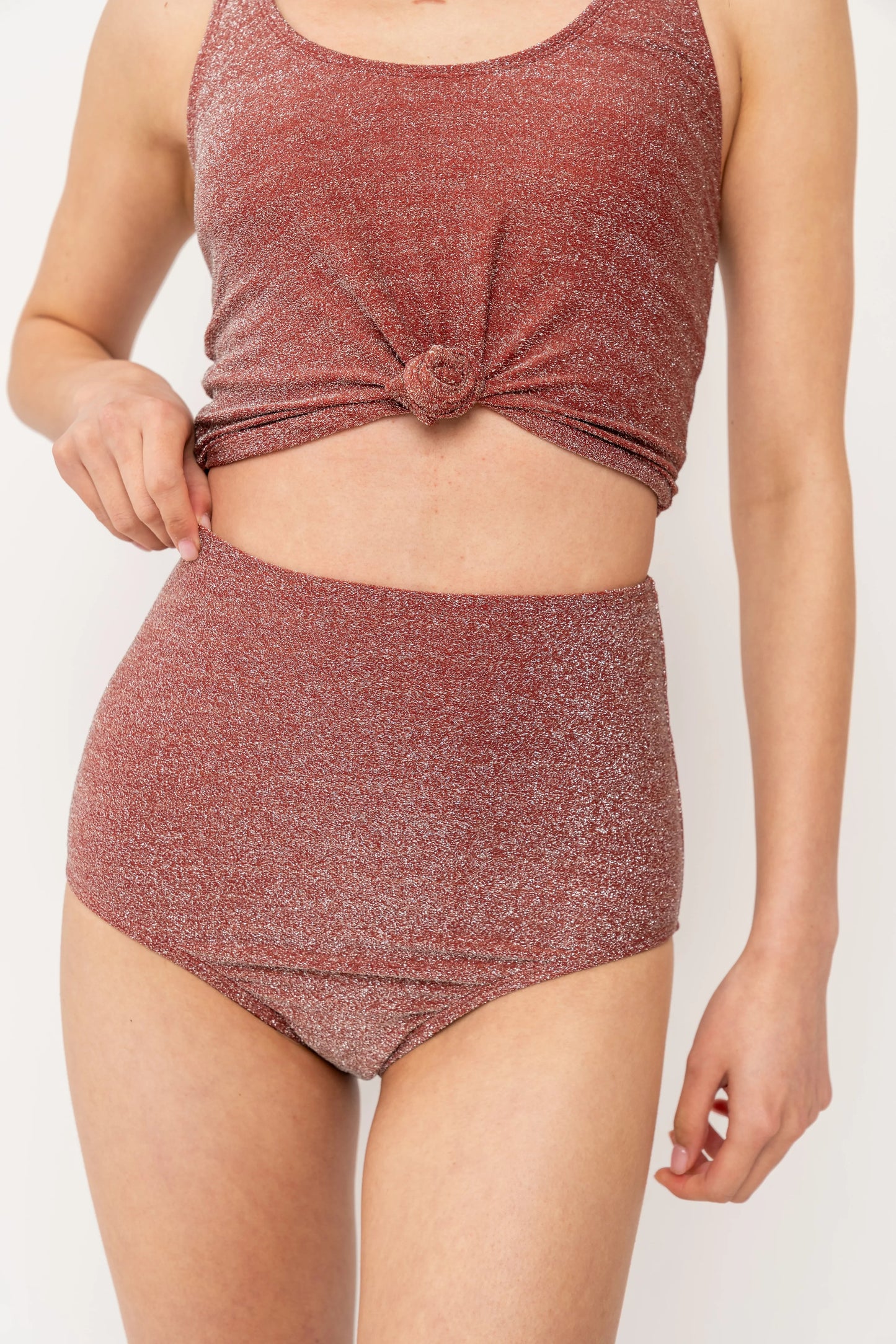  Wave Bottom | Cranberry Shimmer
