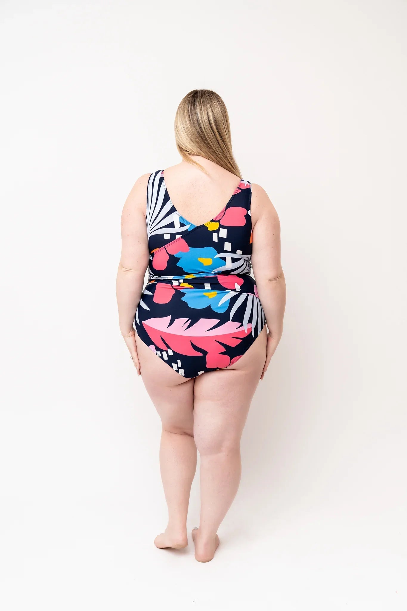  Palm Beach One Piece | Blue Wave Floral