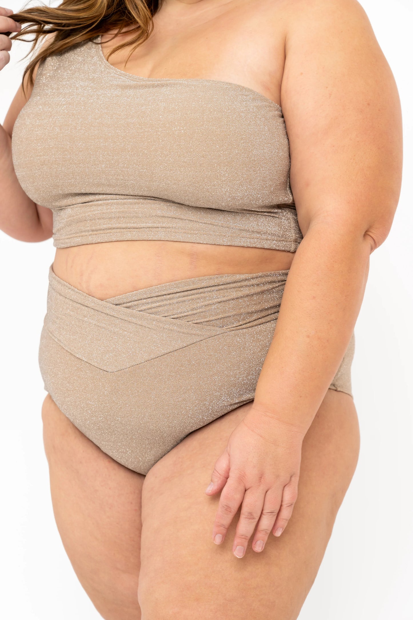  Vacationer Bottom | Champagne Shimmer