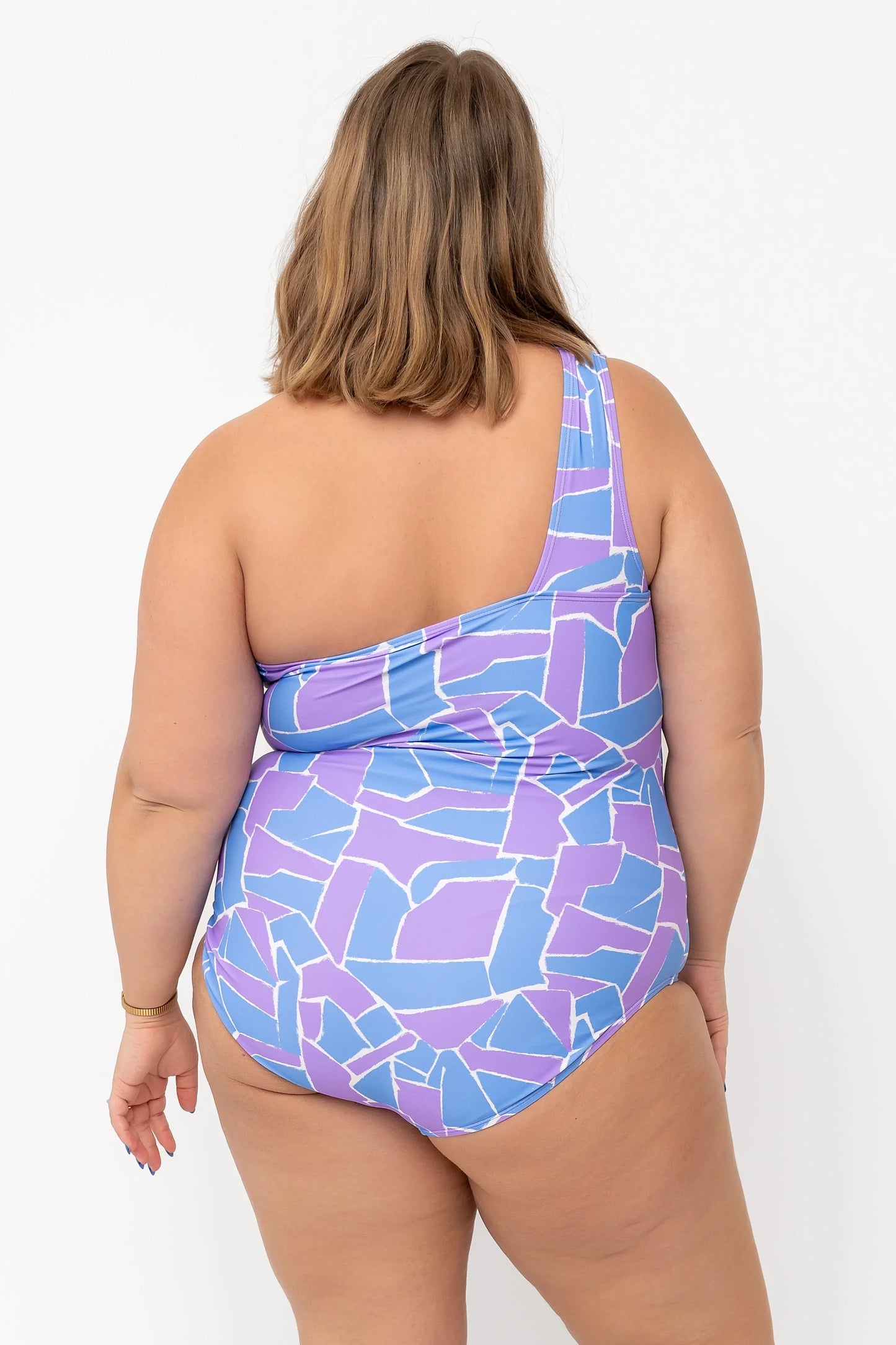  Journey One Piece | Geometric Purple & Blue