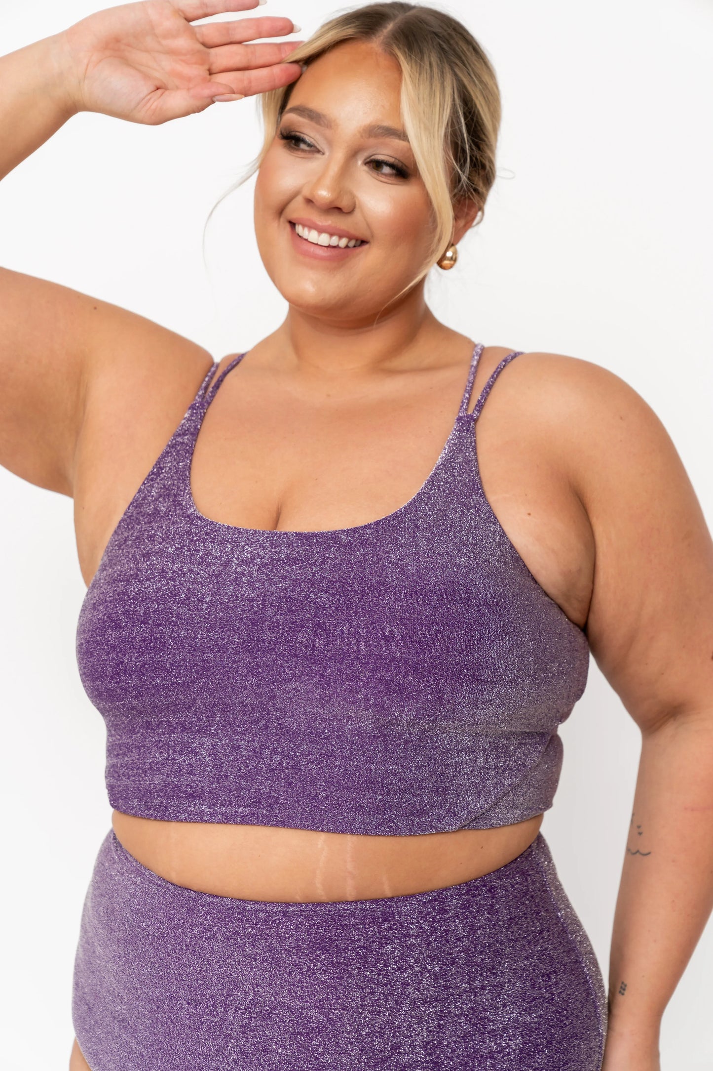  Destination Top | Purple Shimmer