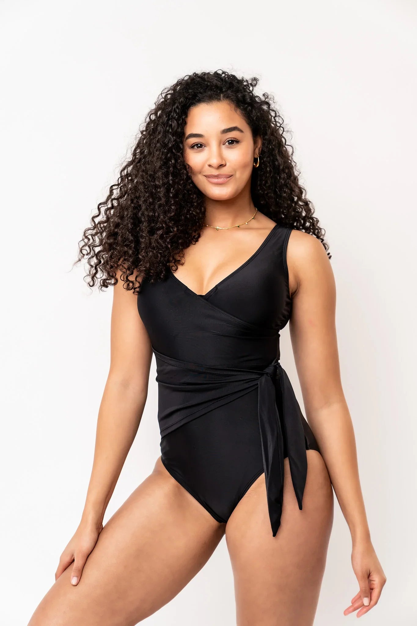  Palm Beach One Piece | Black