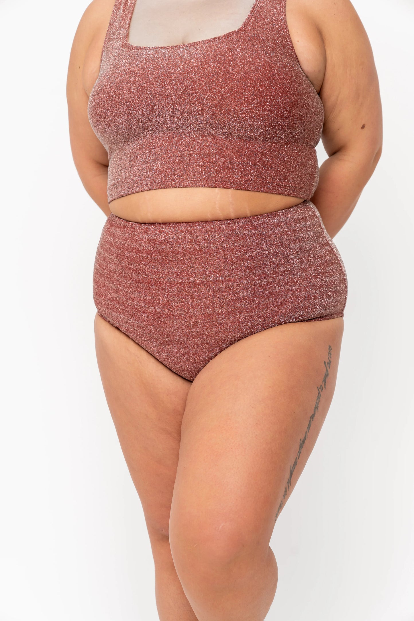  Wave Bottom | Cranberry Shimmer