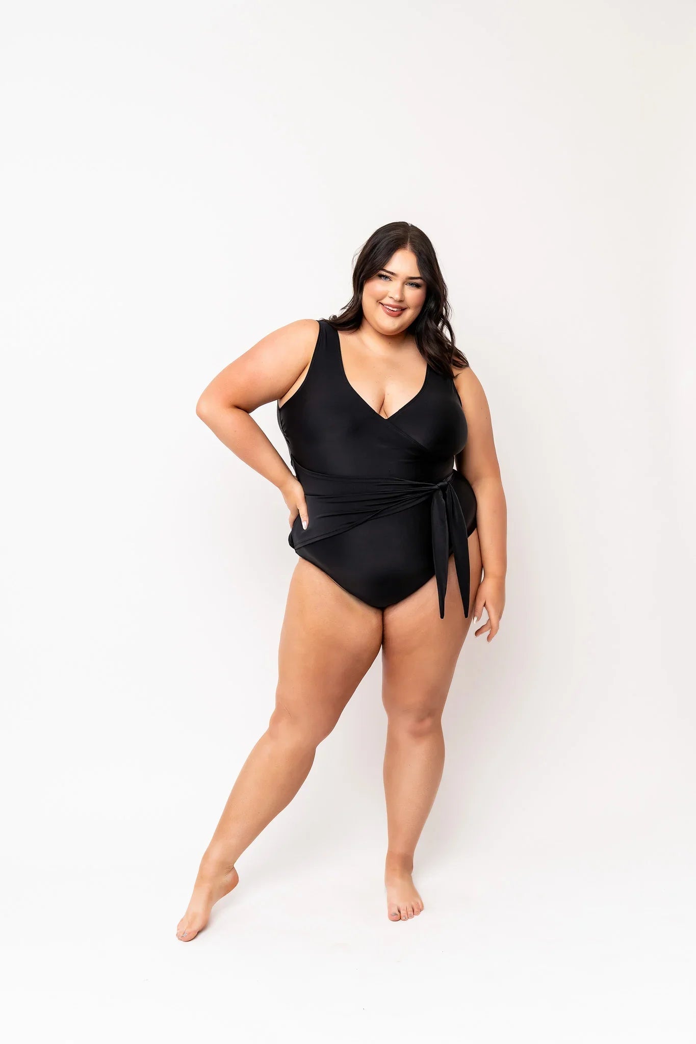  Palm Beach One Piece | Black