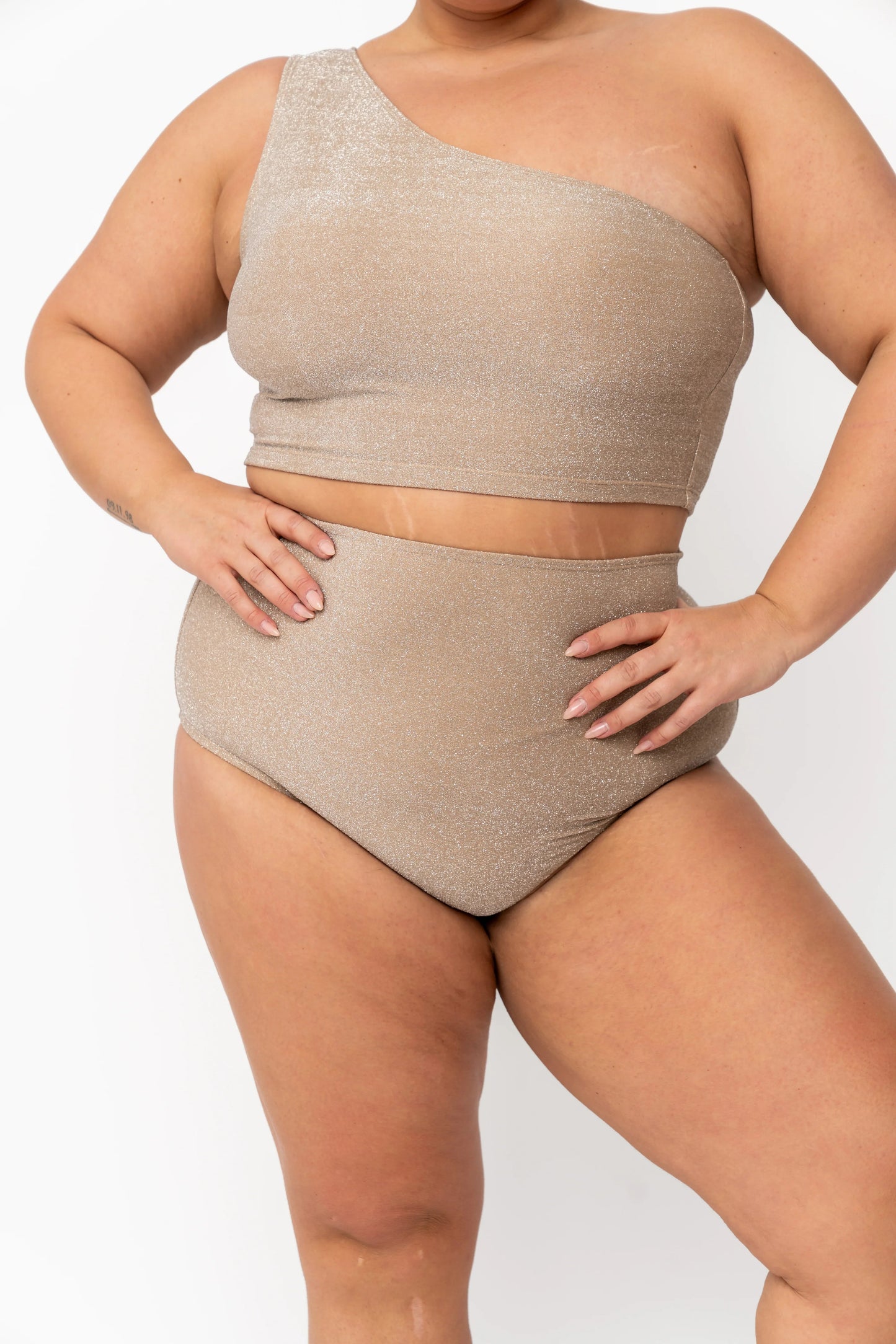  Wave Bottom | Champagne Shimmer