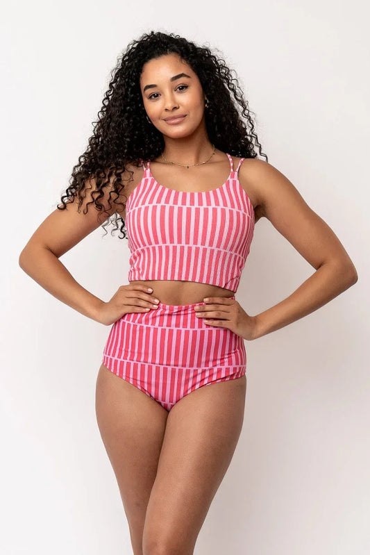  Destination Top | Pink Stripe
