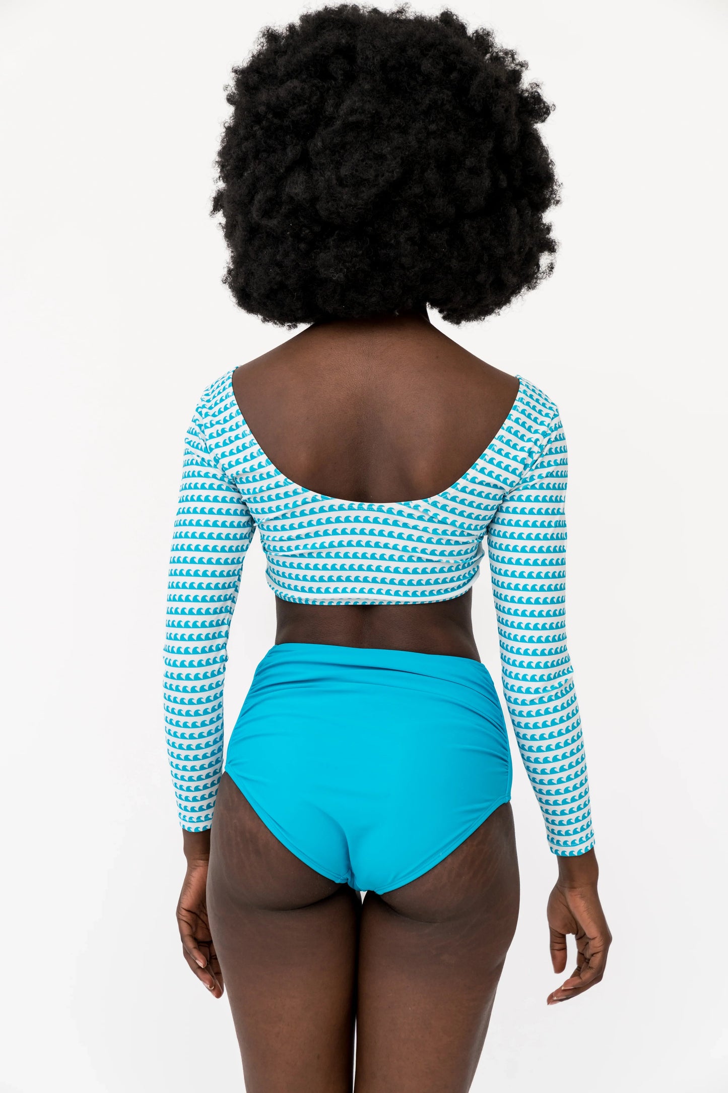  Surfer Top | Aquamarine Wave