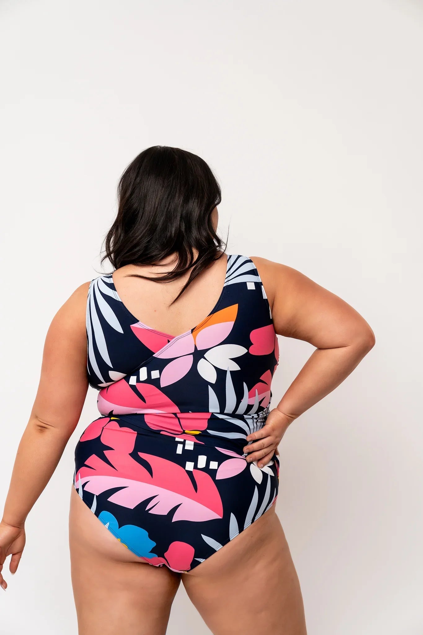  Palm Beach One Piece | Blue Wave Floral