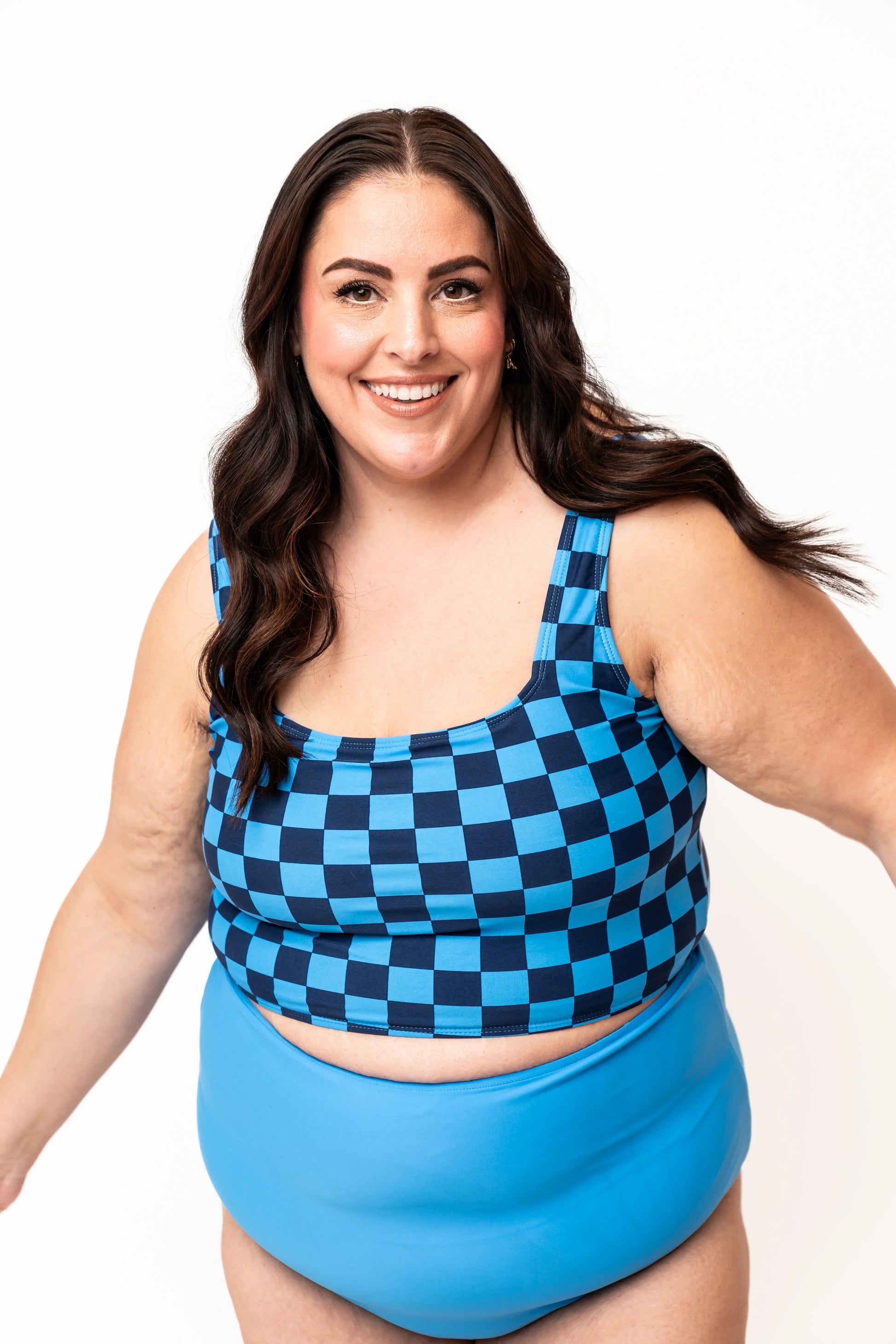  Coast Top | Blue Check