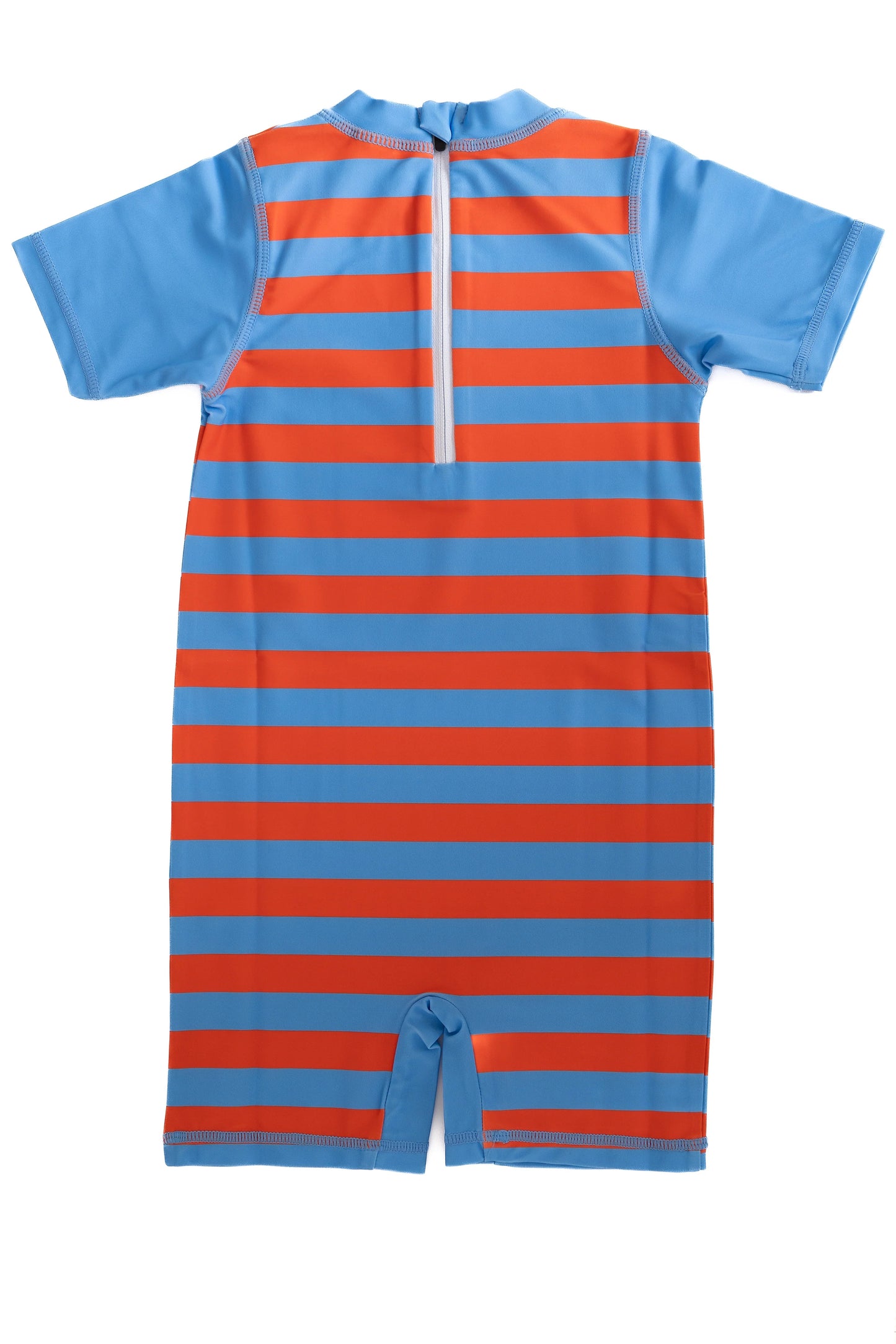  Kids Rashguard | Blue Orange Stripe