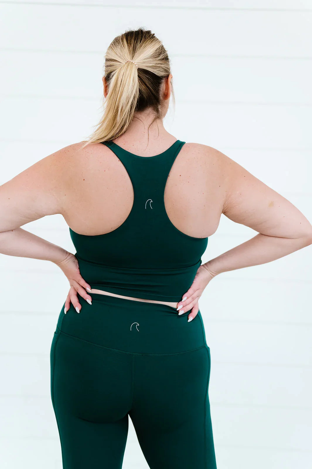  Serenity Long Line Tank | Pine