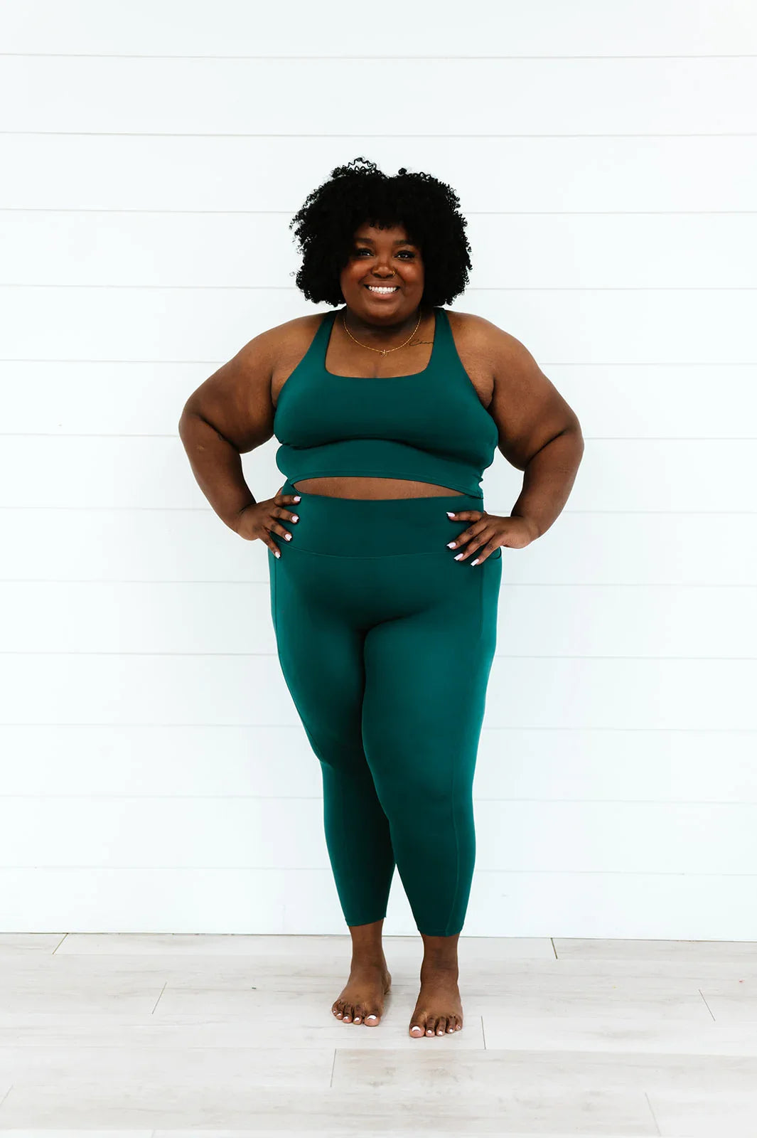  Balance High Waisted Leggings | Pine