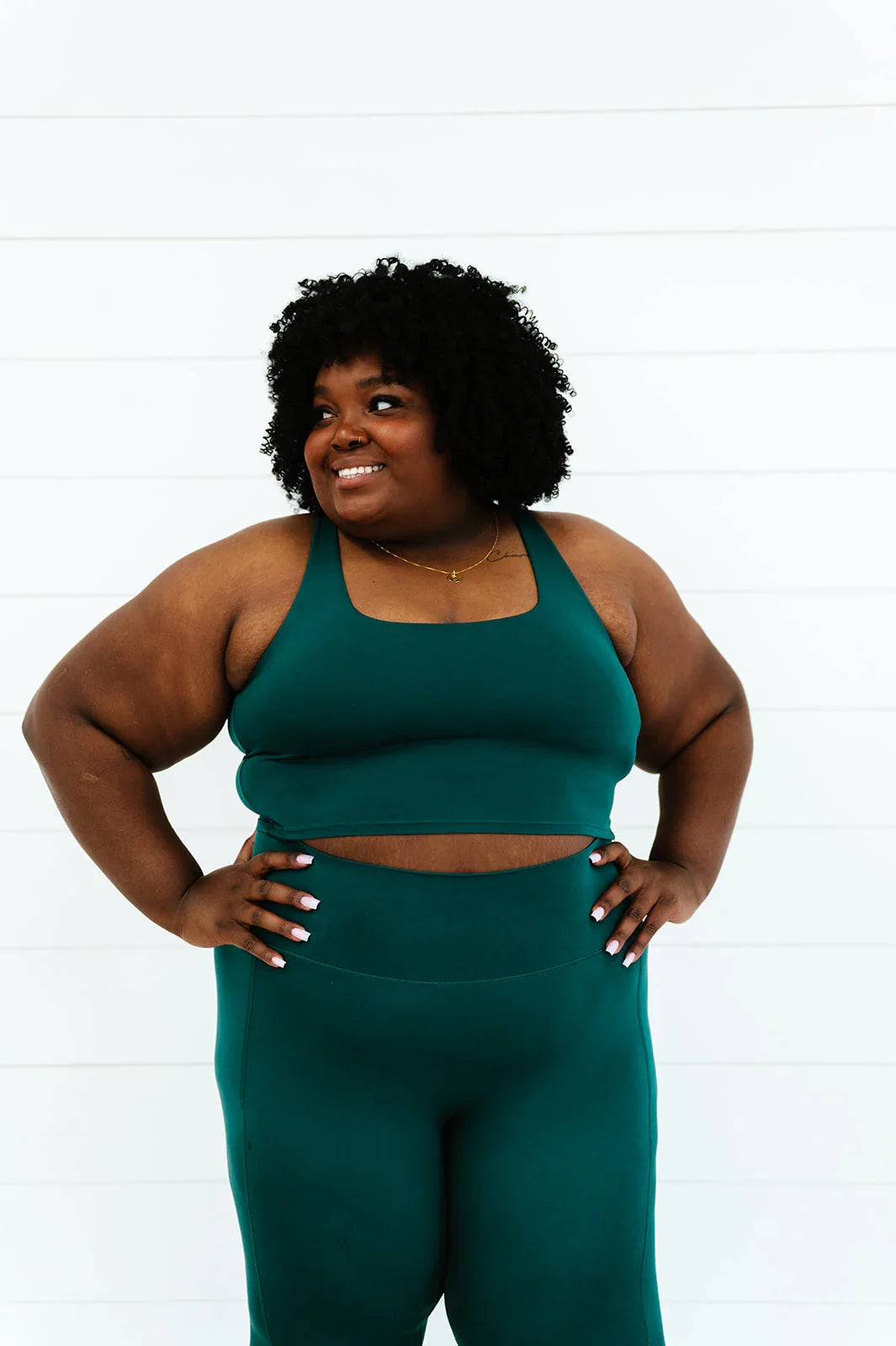  Serenity Long Line Tank | Pine