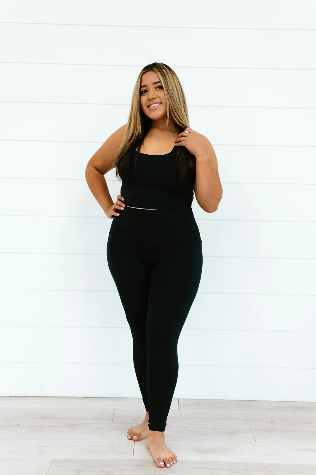  Balance High Waisted Leggings | Black