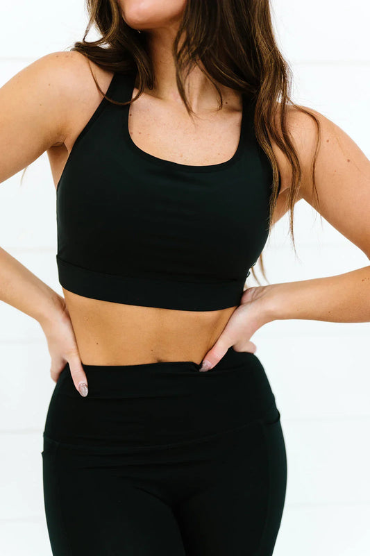  Performance Sports Bra | Black