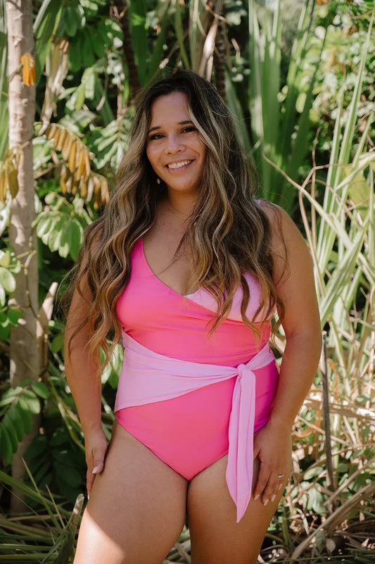  Palm Beach One Piece | Coral Crush