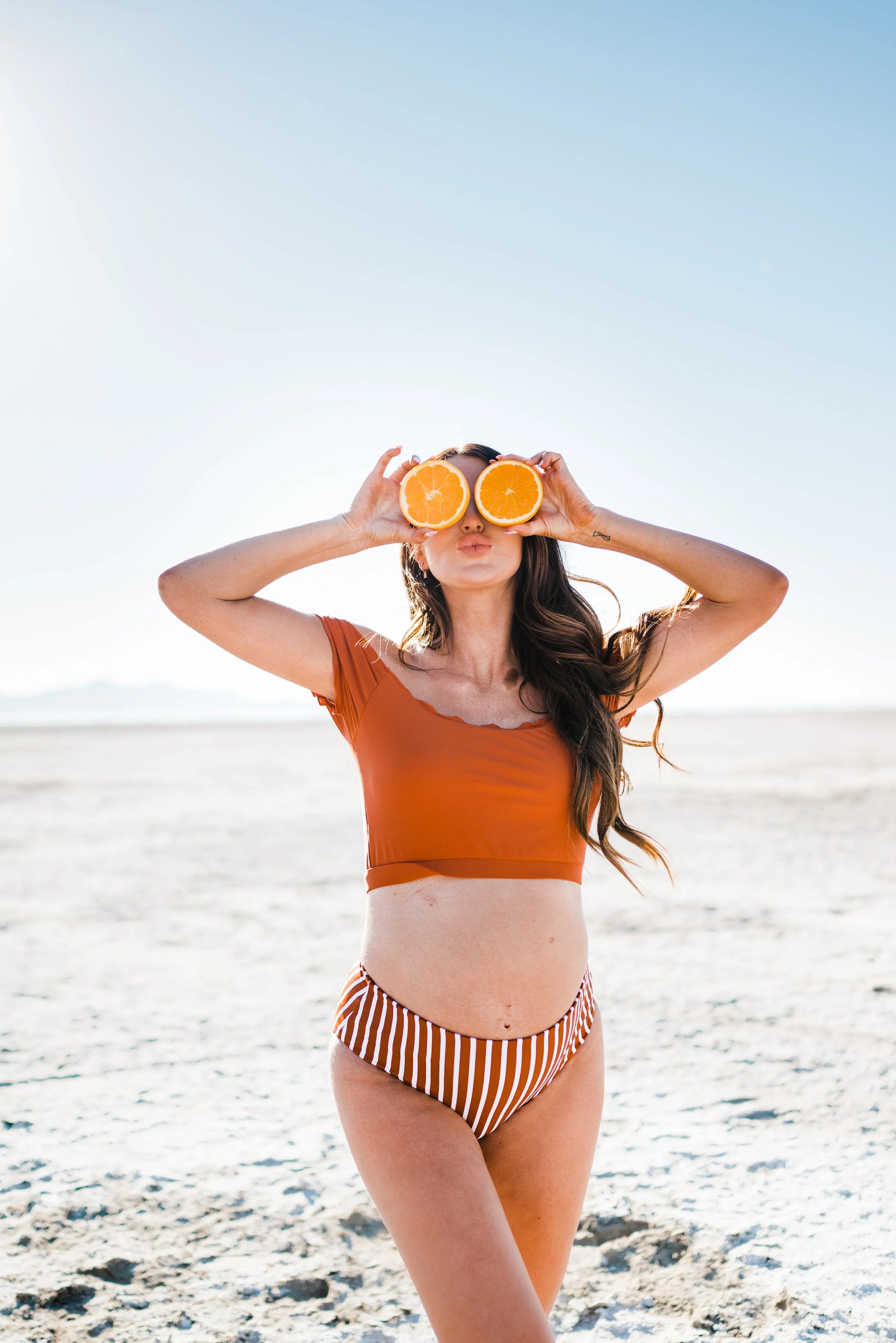  Lagoon Reversible Bottoms | Sienna & Stripes | Final Sale