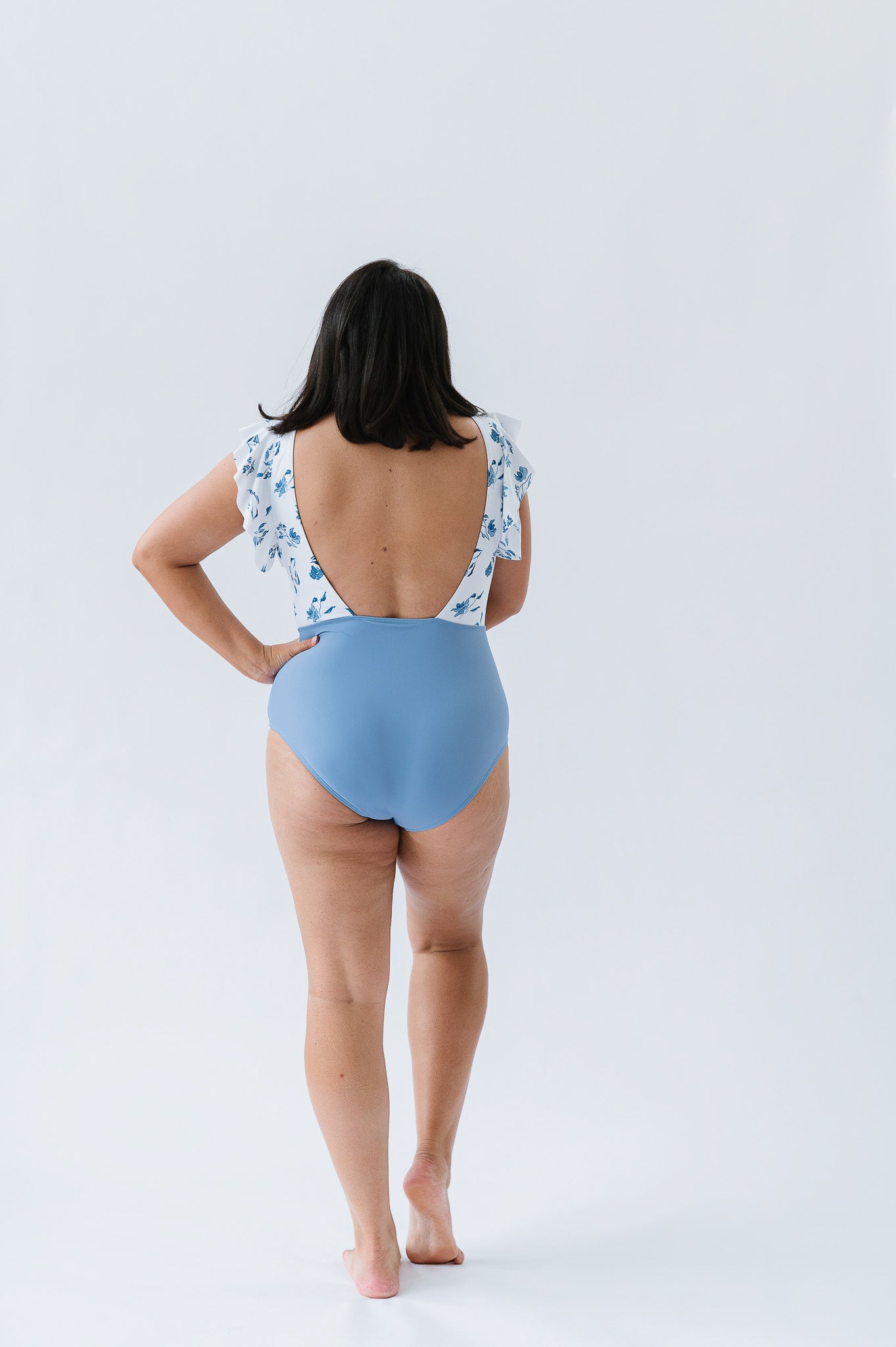  Ocean One Piece | Ocean Blue Floral