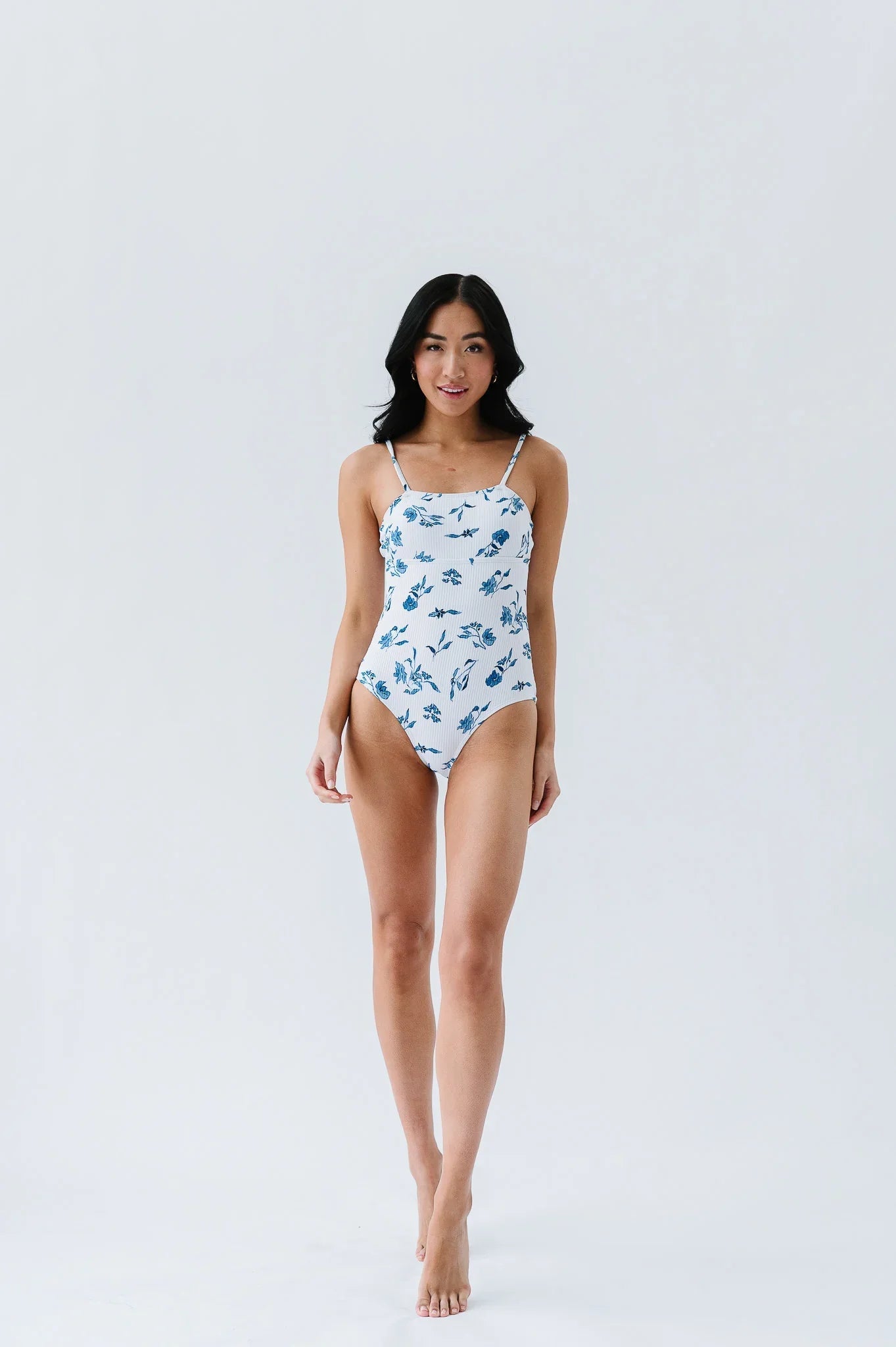  Shoreline One Piece | Ocean Blue Floral