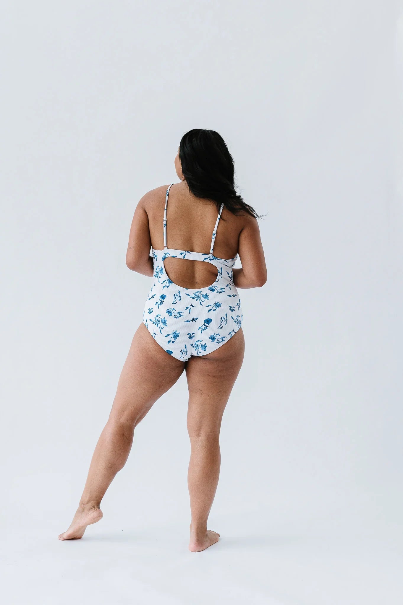  Shoreline One Piece | Ocean Blue Floral
