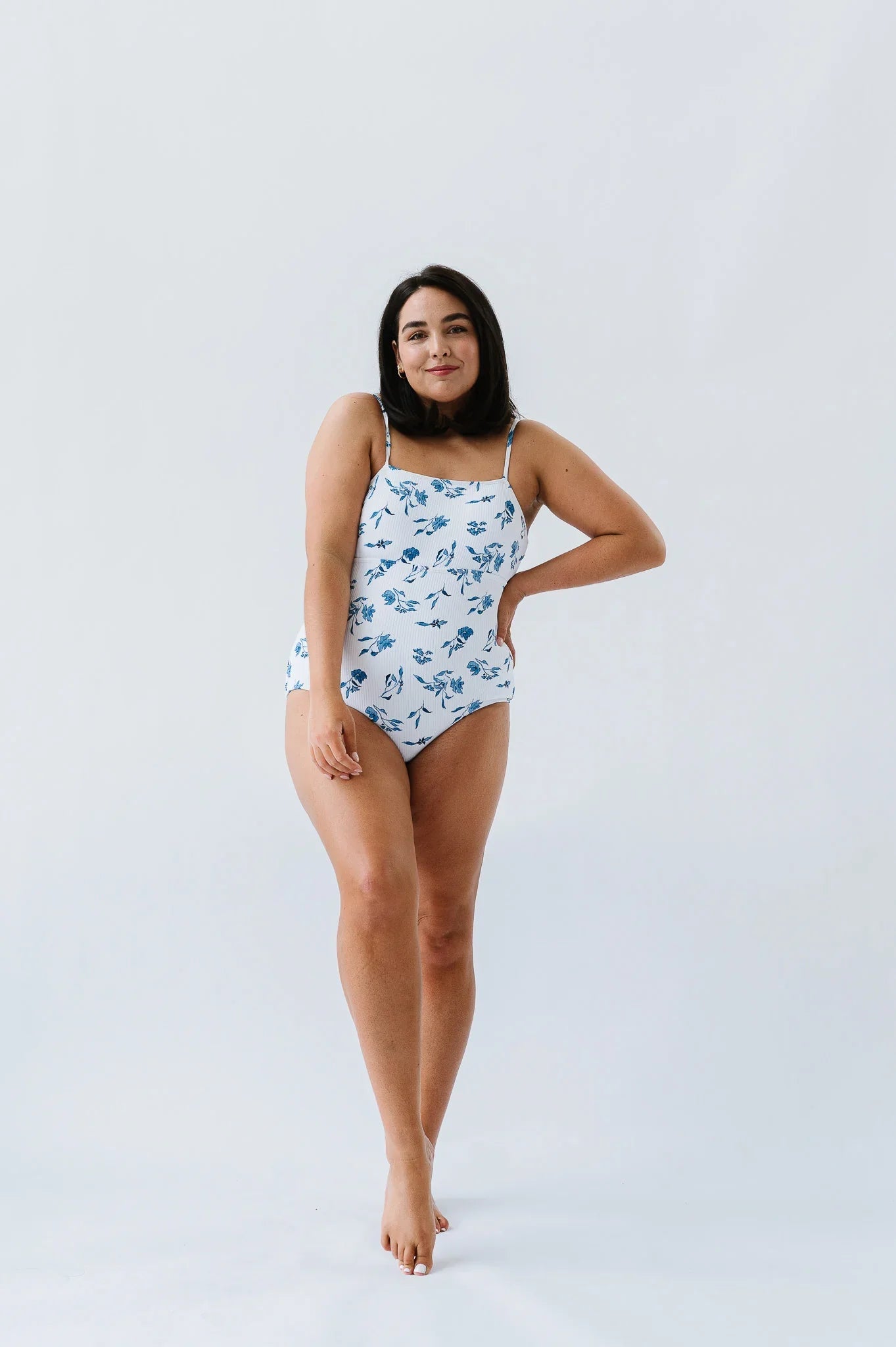  Shoreline One Piece | Ocean Blue Floral