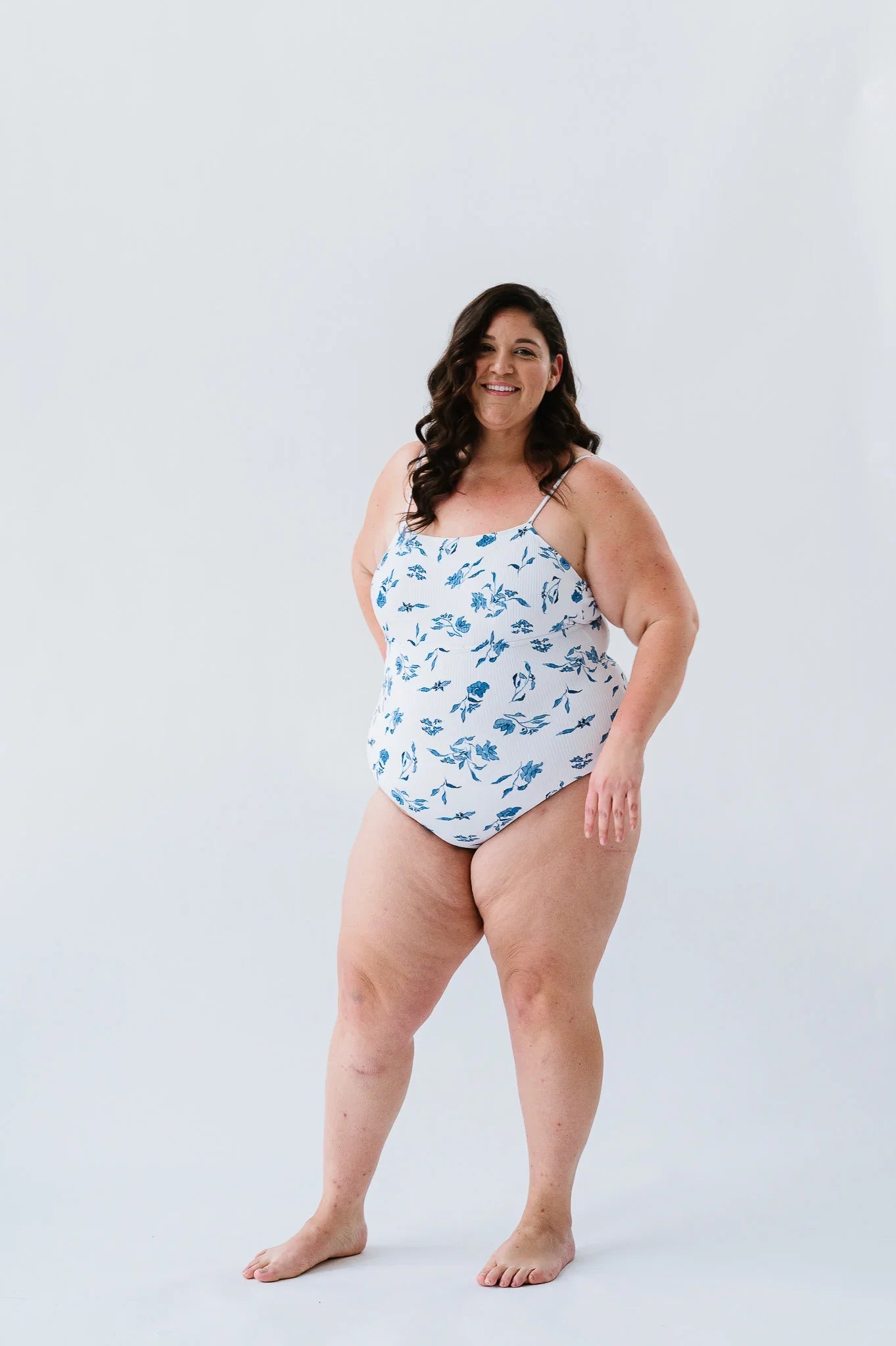  Shoreline One Piece | Ocean Blue Floral