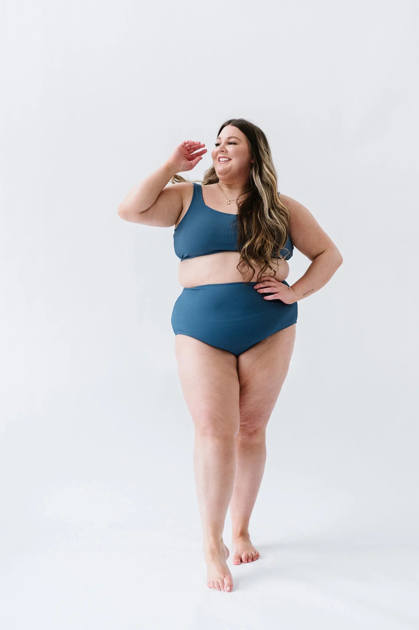  Seashell Top | Deep Blue