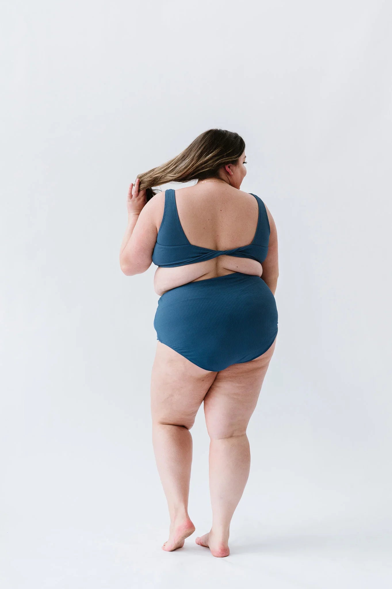  Seashell Top | Deep Blue